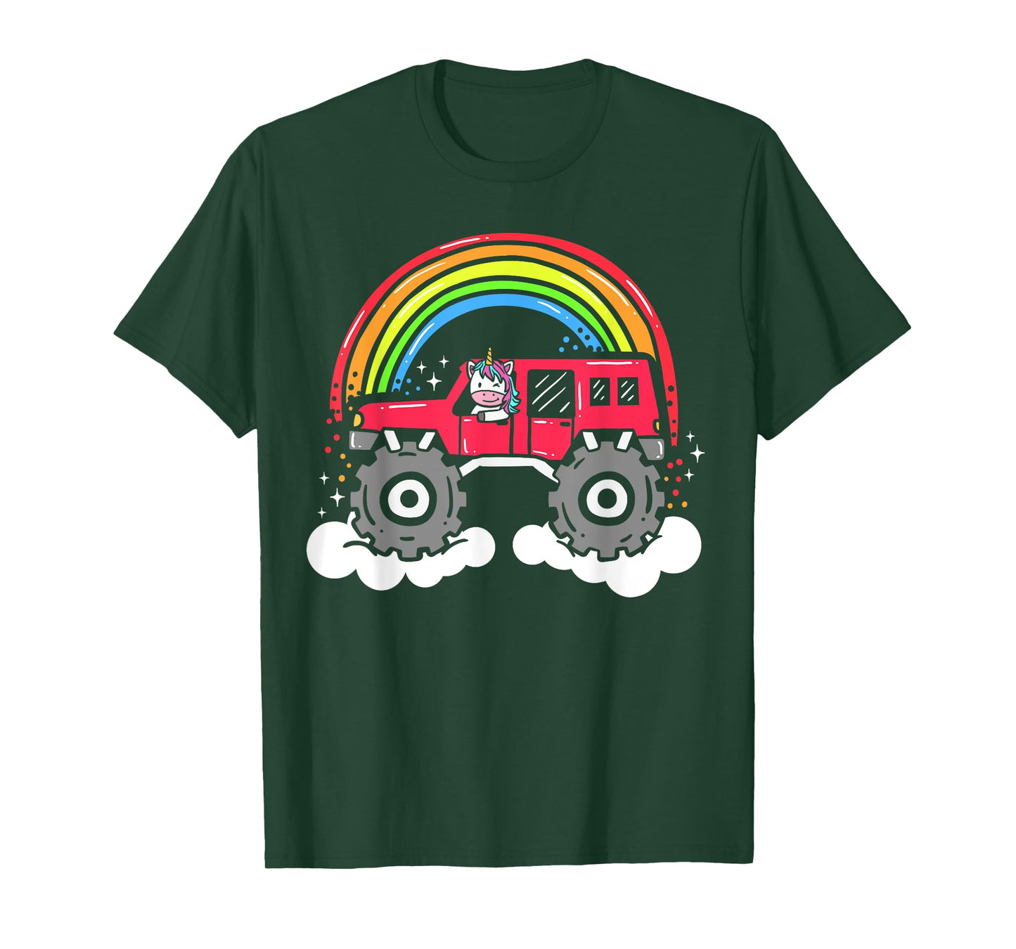 Unicorn Monster Truck T-Shirt