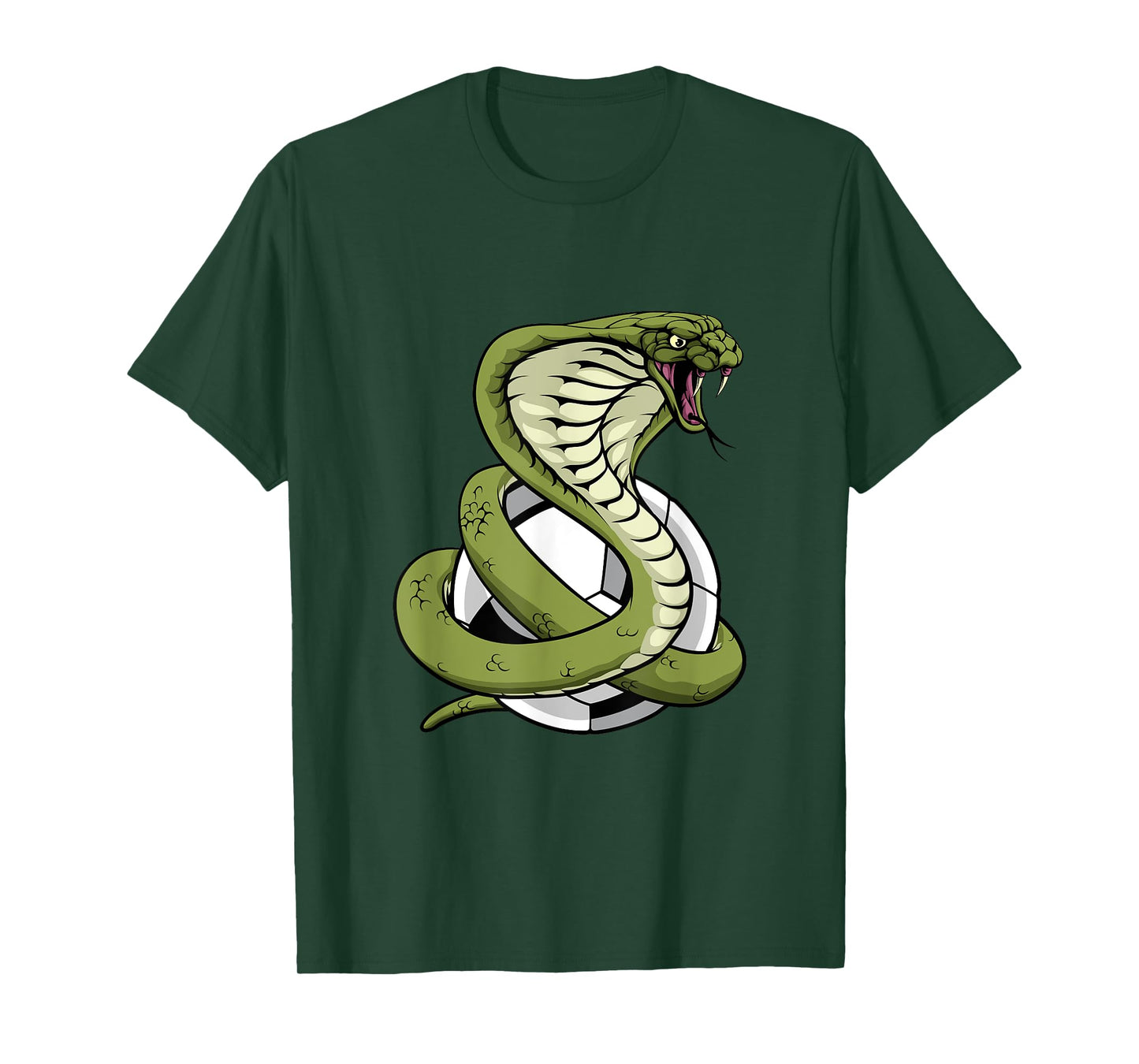 Cobra Snake Soccer Football Animal Team Mascot T-Shirt