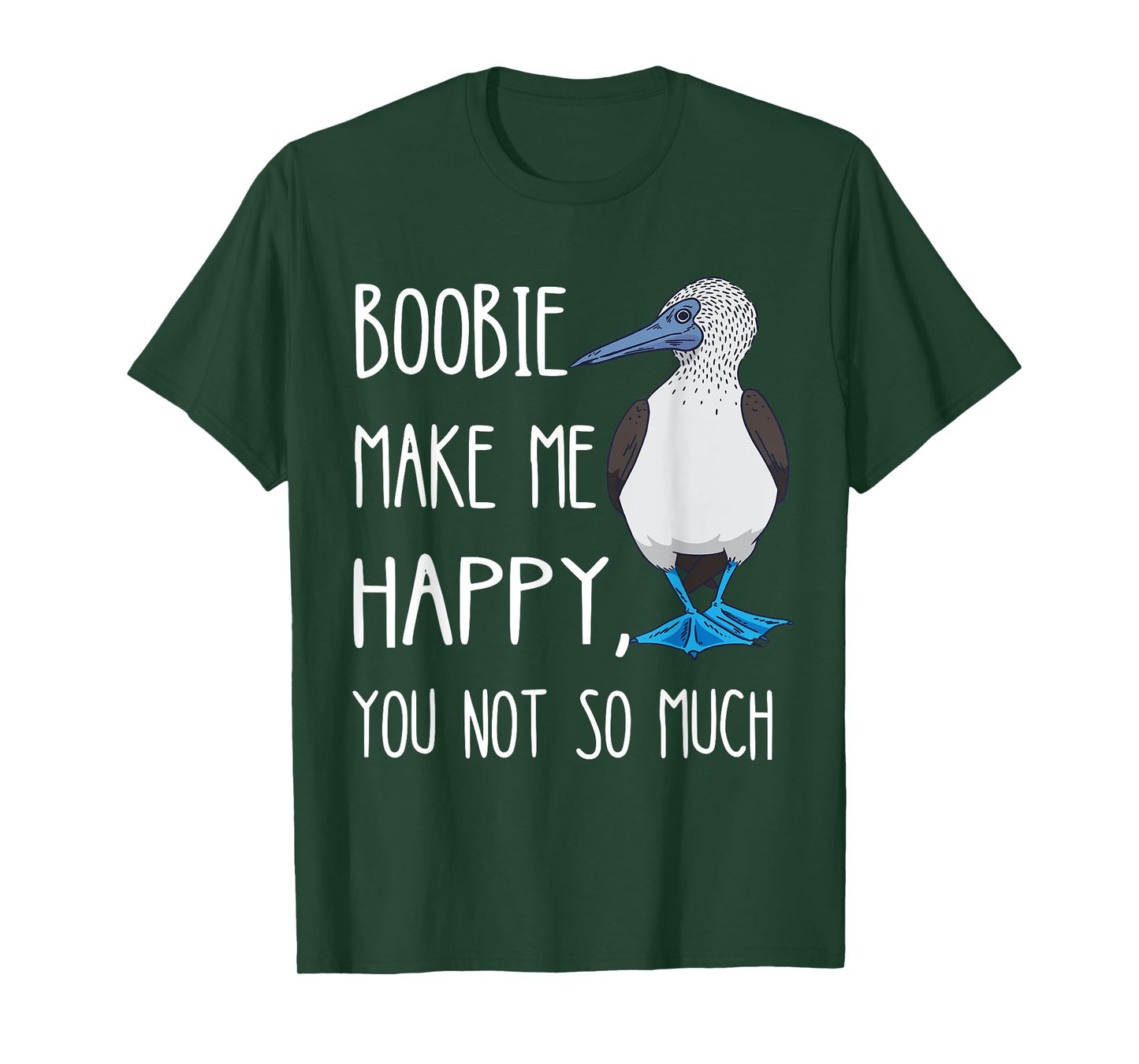 Blue Footed Boobies Funny Sea Bird Lover Bluefoot Bird T-Shirt