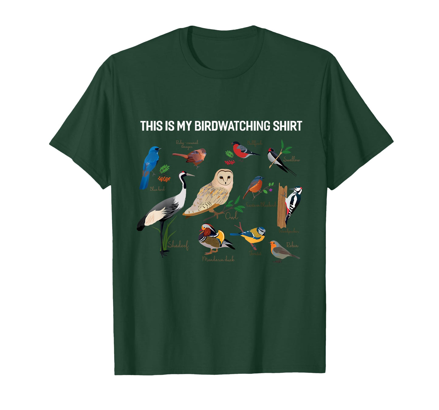 This Is My Birdwatching Shirt Bird Watcher T-Shirt