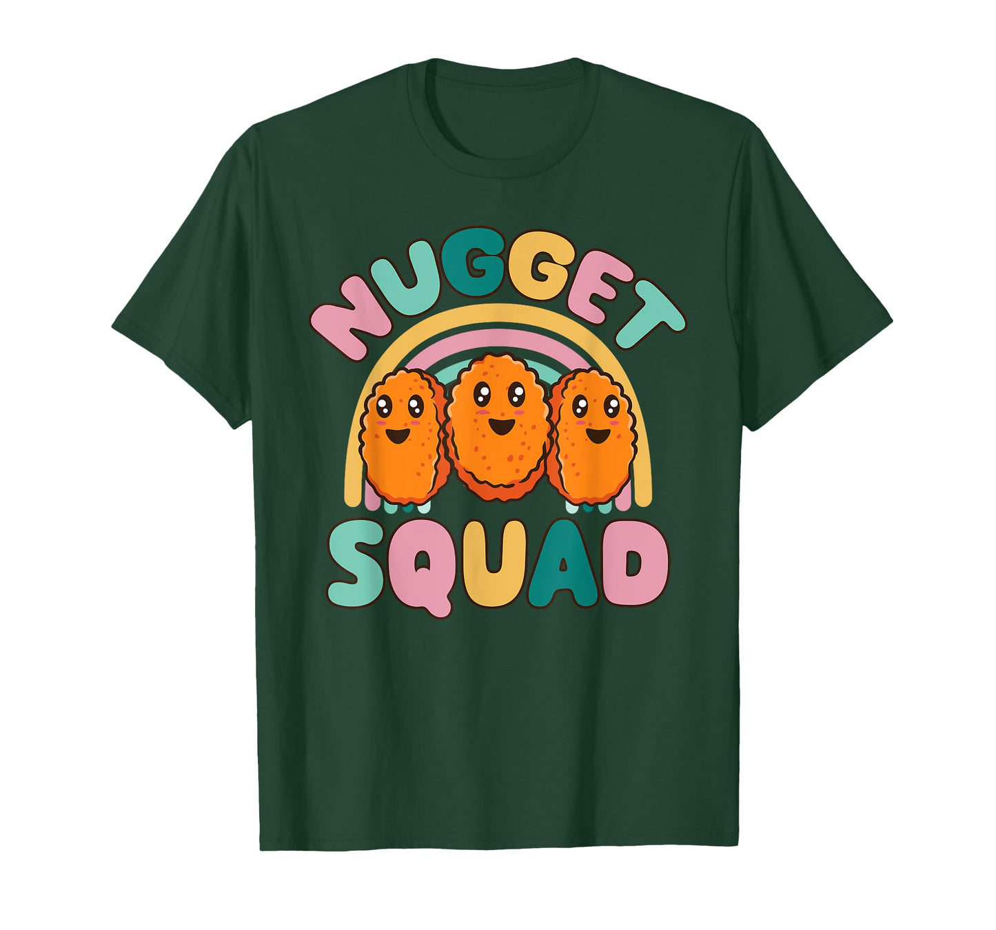 Chicken Nuggets Squad Funny Nugget Lover Nug Life Matching T-Shirt