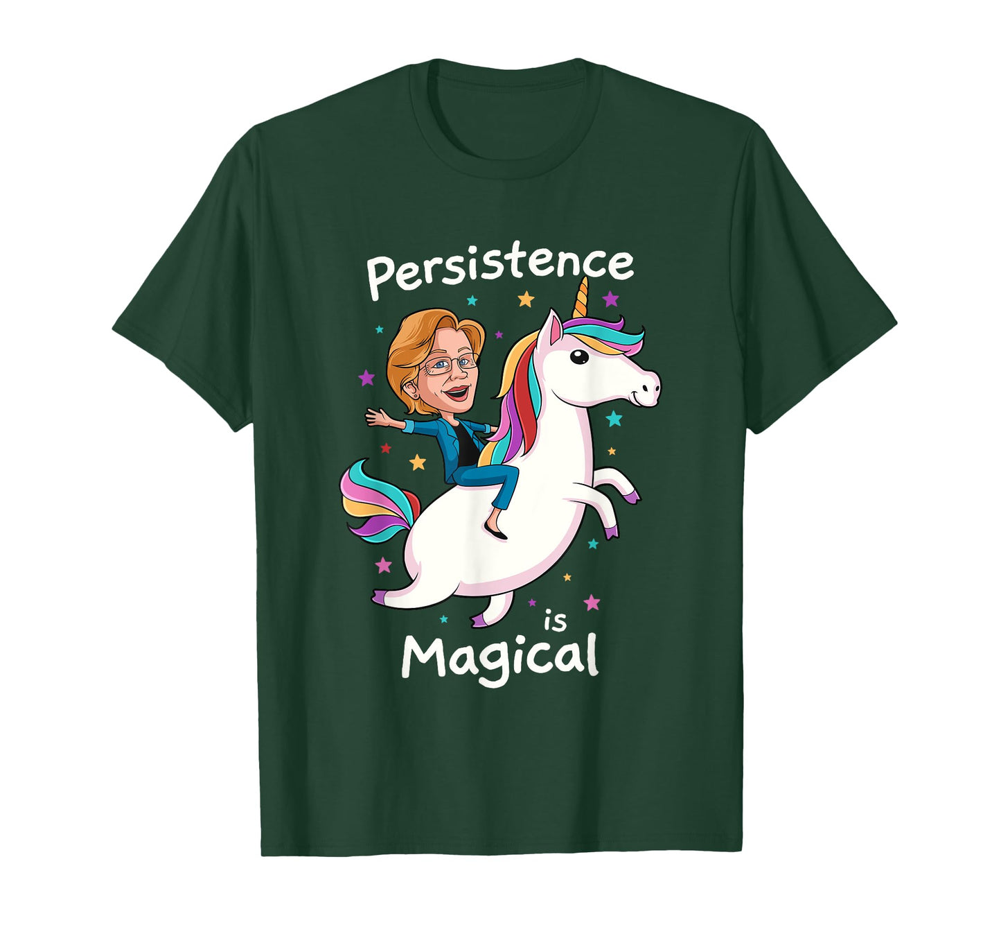 Persistence Is Magical Elizabeth Warren Unicorn Persist T-Shirt