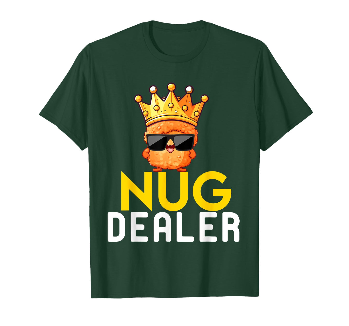 Funny Chicken Nuggets Men Women Kids Nug Dealer Girls Boys T-Shirt