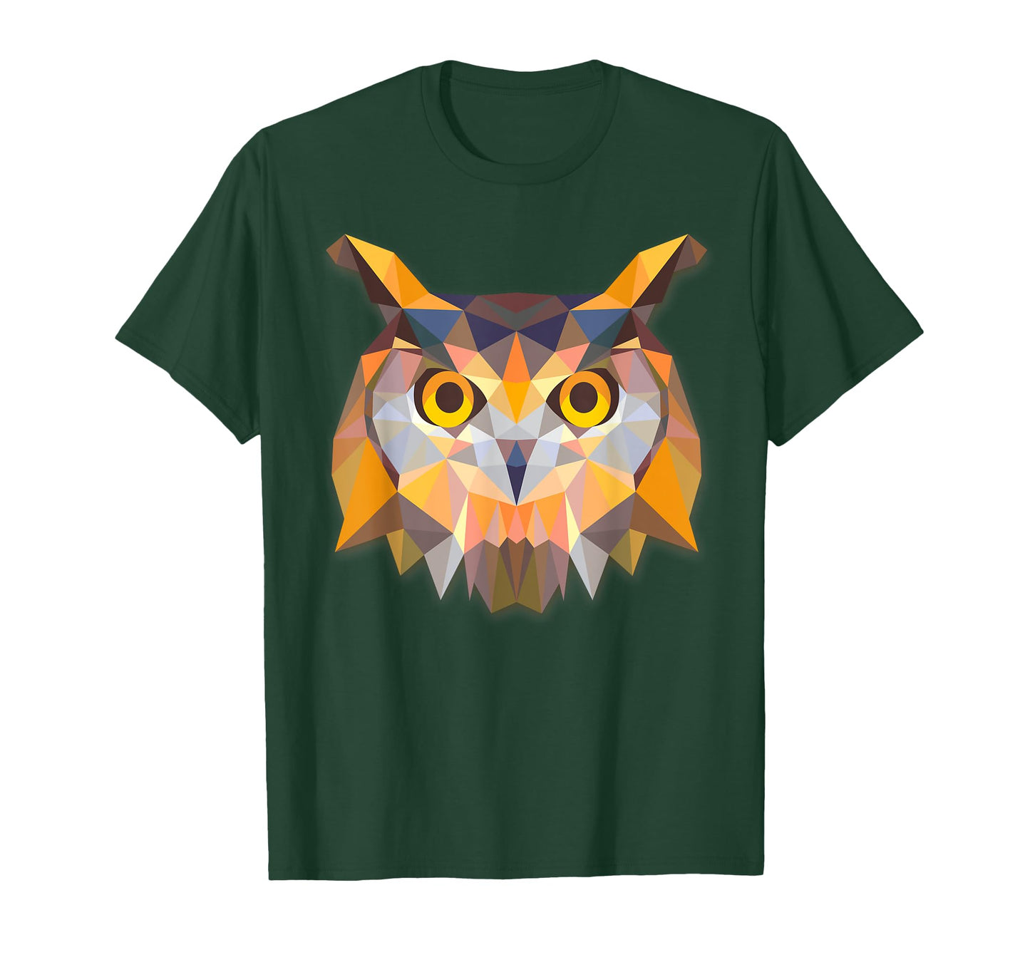 OWL HEAD Beautiful Snowy Owl Great Horned Owl Bird T-Shirt T-Shirt