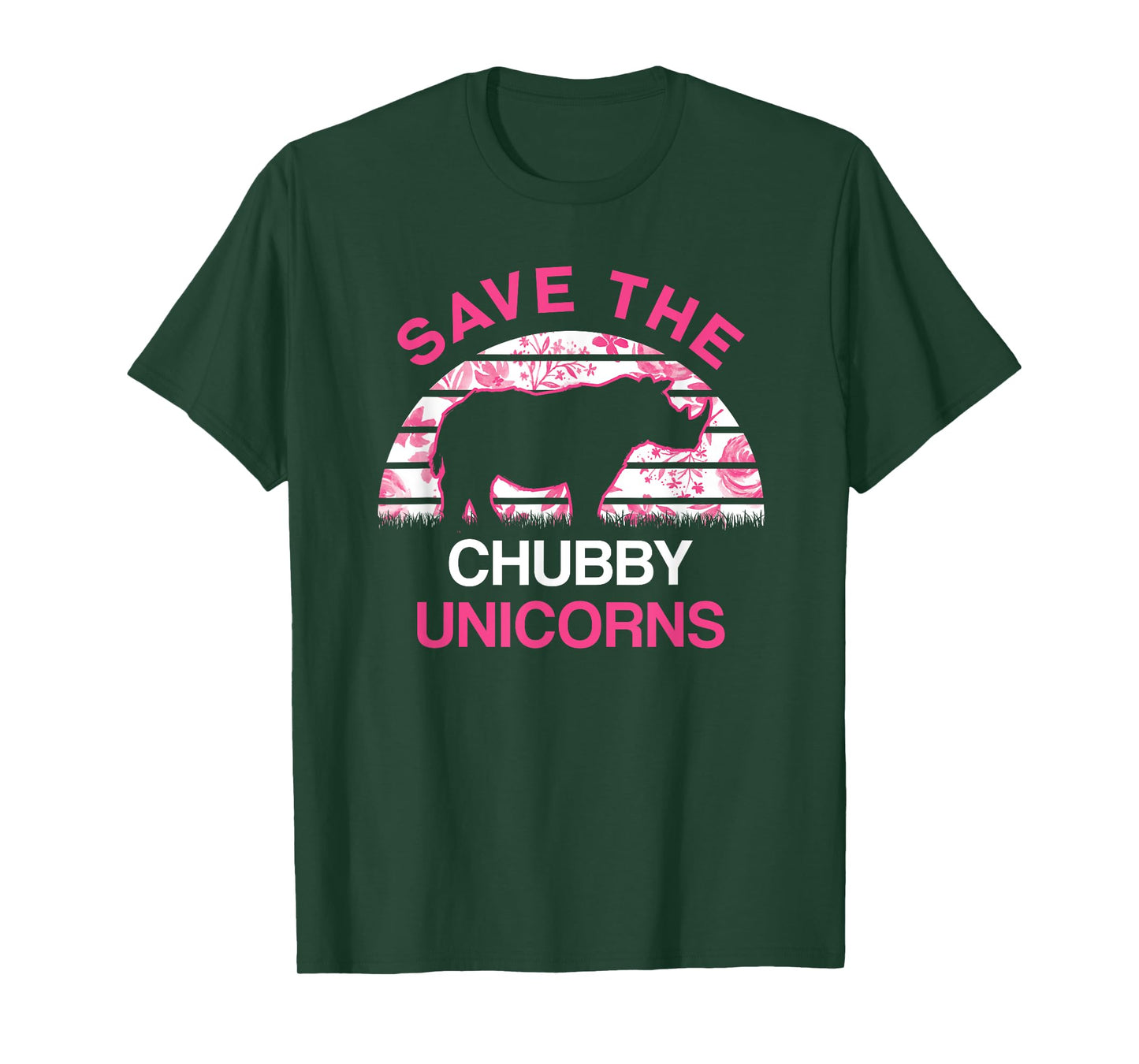 Save The Chubby Unicorns Womens T-Shirt