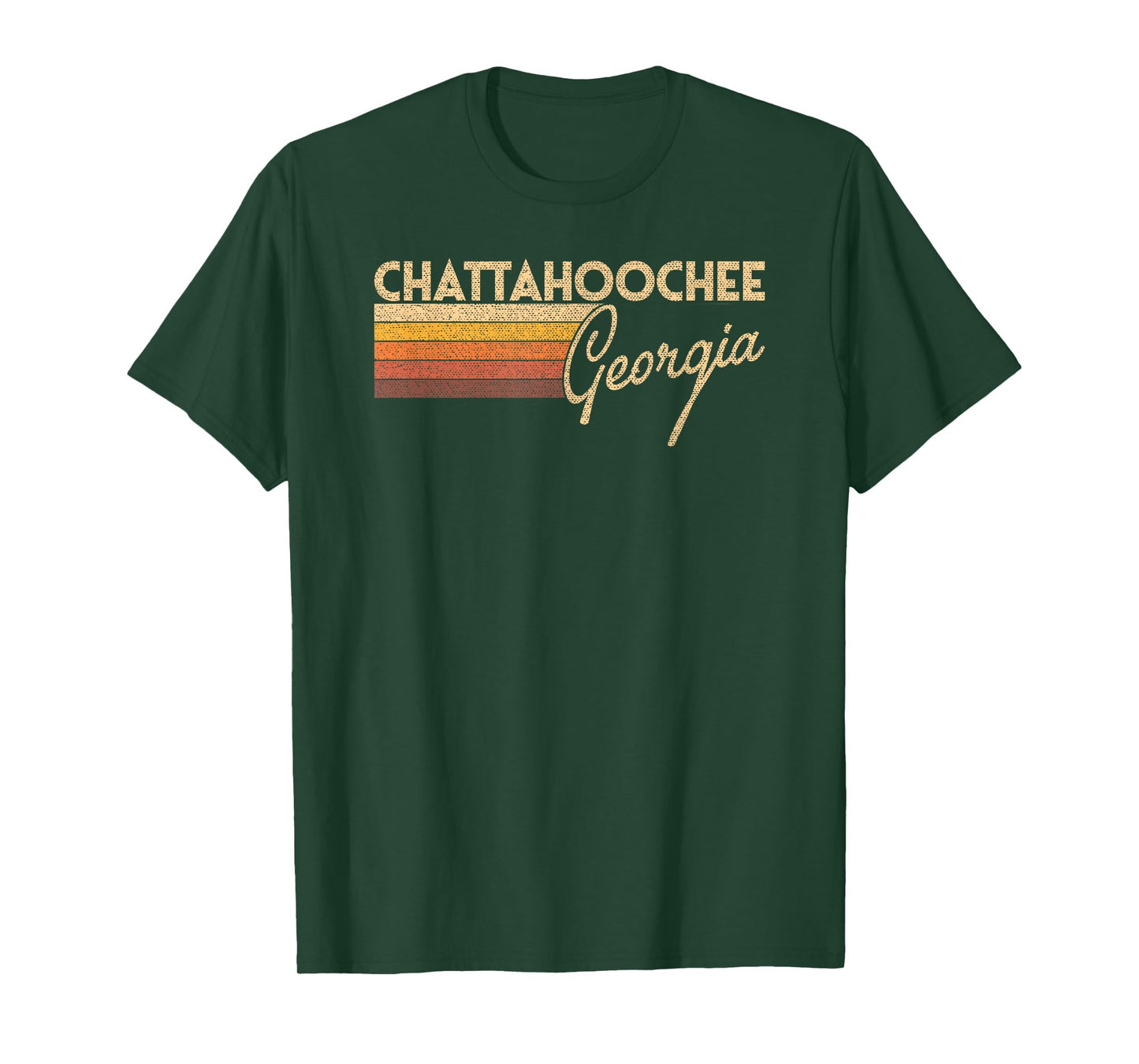 80s Style Chattahoochee Georgia T-Shirt T-Shirt
