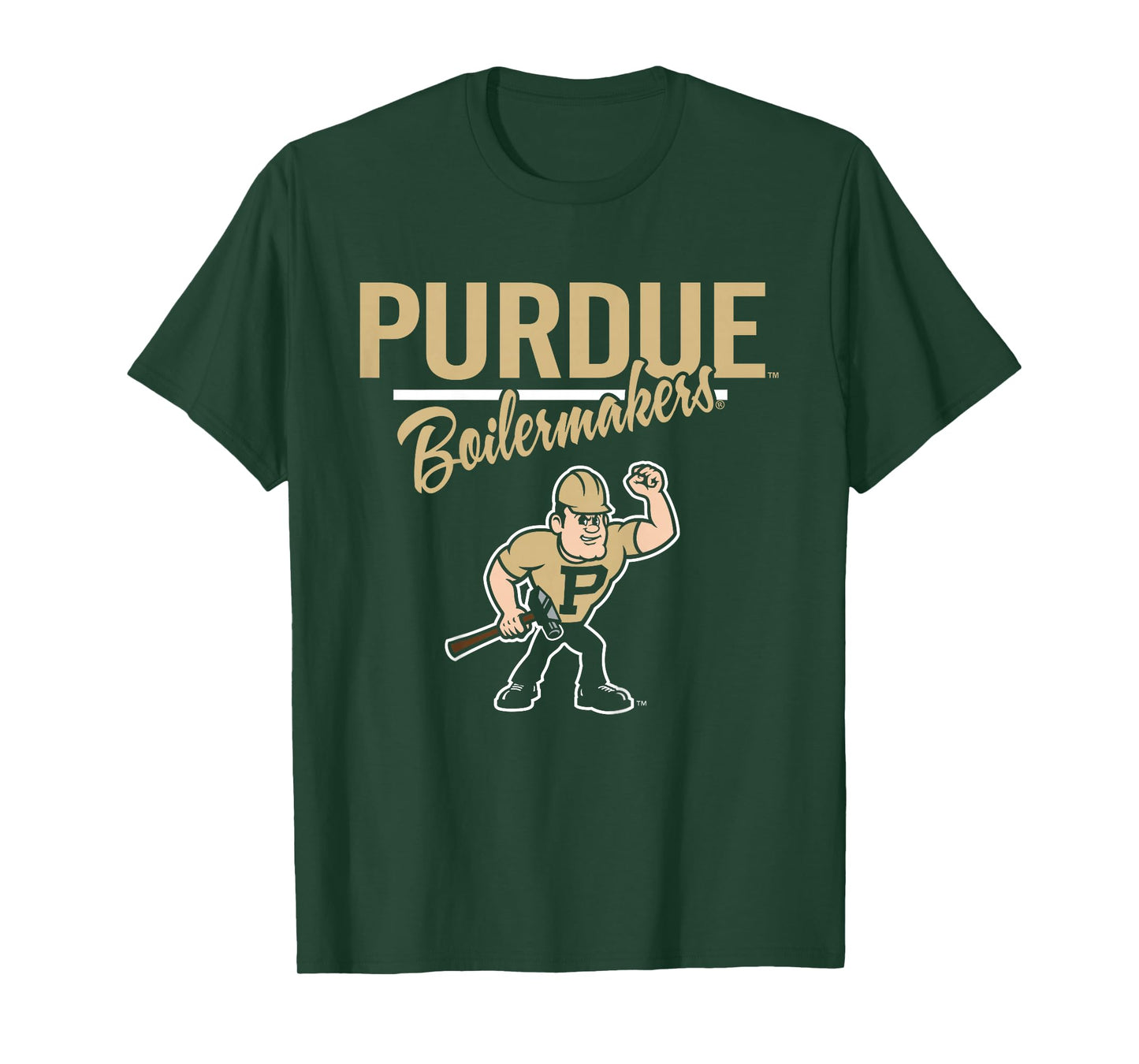Kids Purdue Boilermakers Kid's Mascot Black Officially Licensed T-Shirt