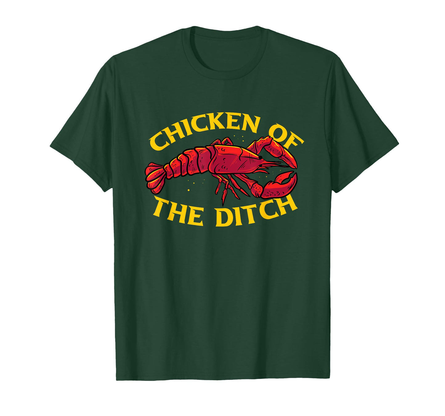 Chicken Of The Ditch Freshwater Cajun Party Boil Master T-Shirt