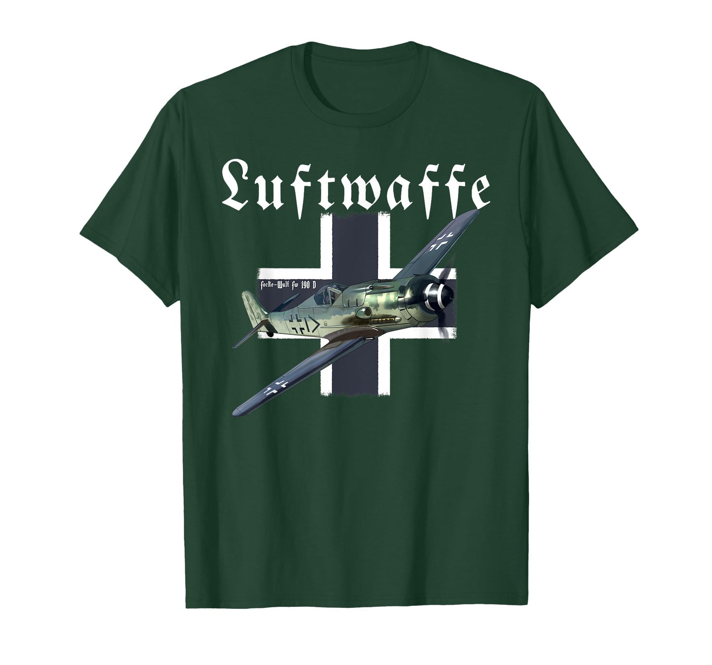 WW2 Aircraft Fighter I German Warbird I Focke-Wulf FW 190 D T-Shirt