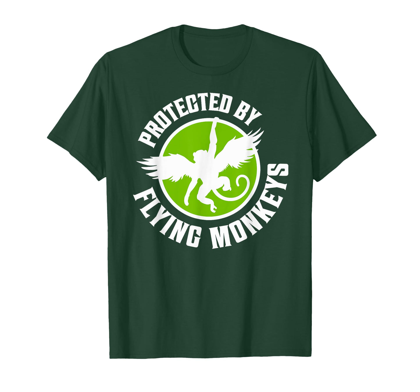 Protected by Flying Monkeys Funny Halloween T-Shirt