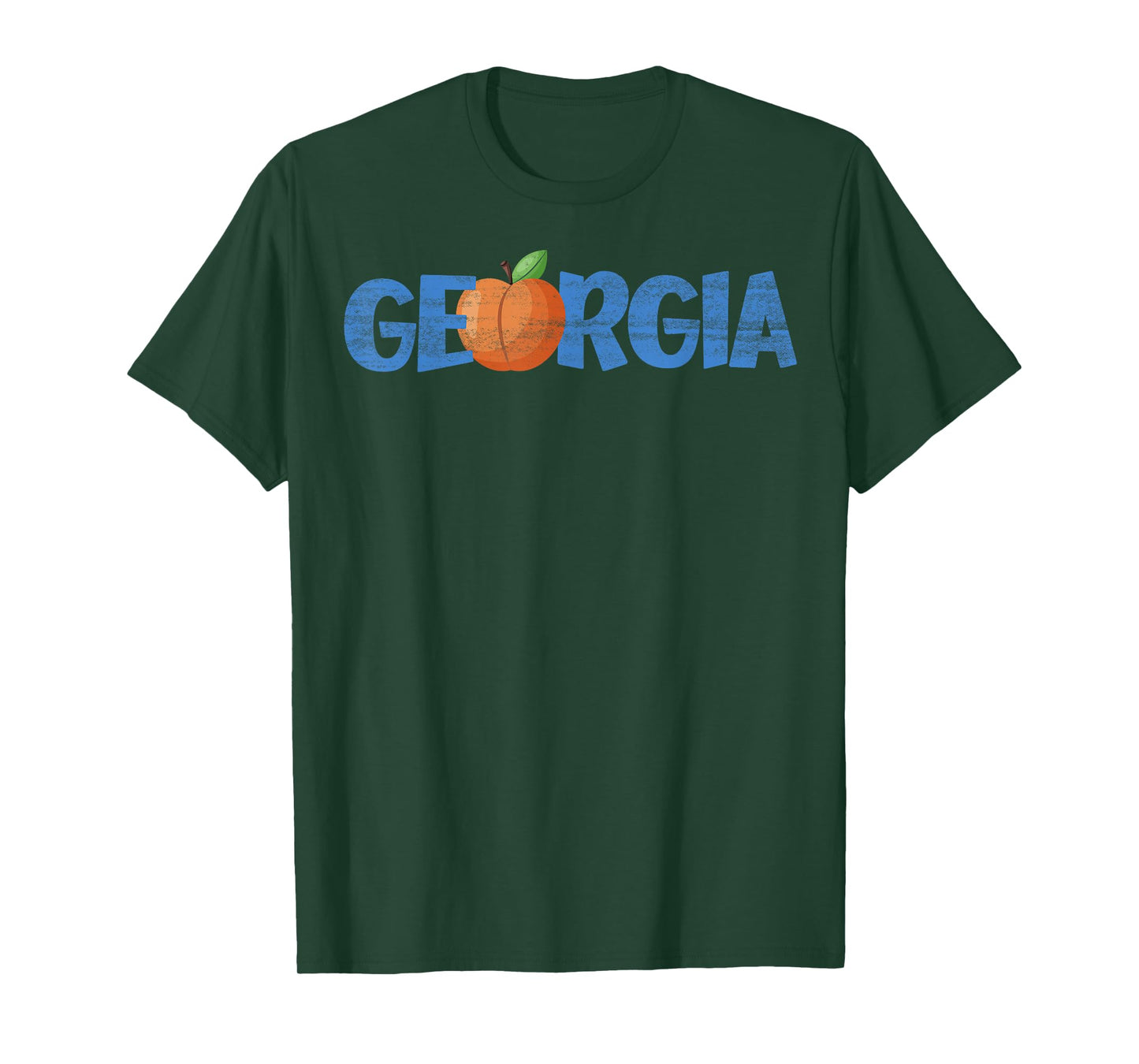 Georgia Peach Tee Georgia US State Family Vacation Camping T-Shirt
