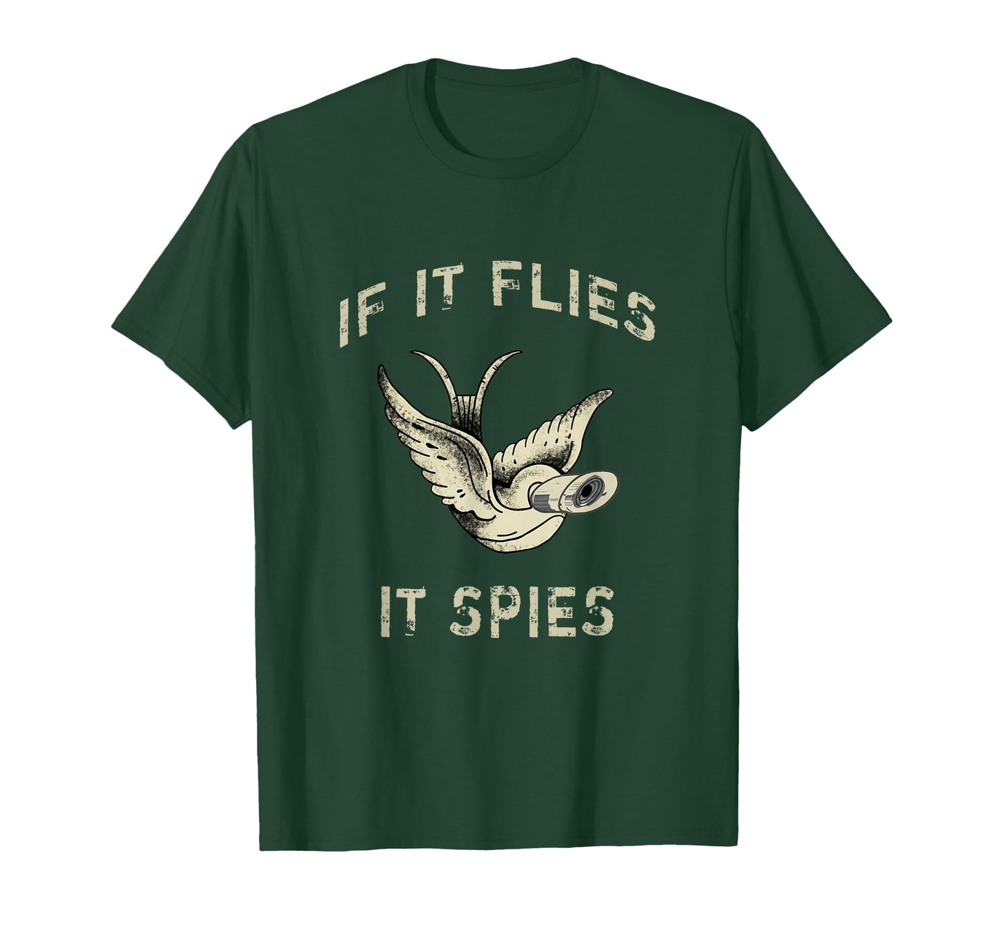 If It Flies It Spies Conspiracy Theory Birds Aren’t Real T-Shirt