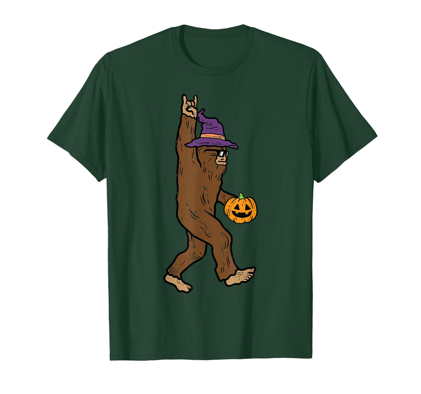 Halloween Bigfoot Rock Sasquatch Rocker Costume Men Boys Kid T-Shirt