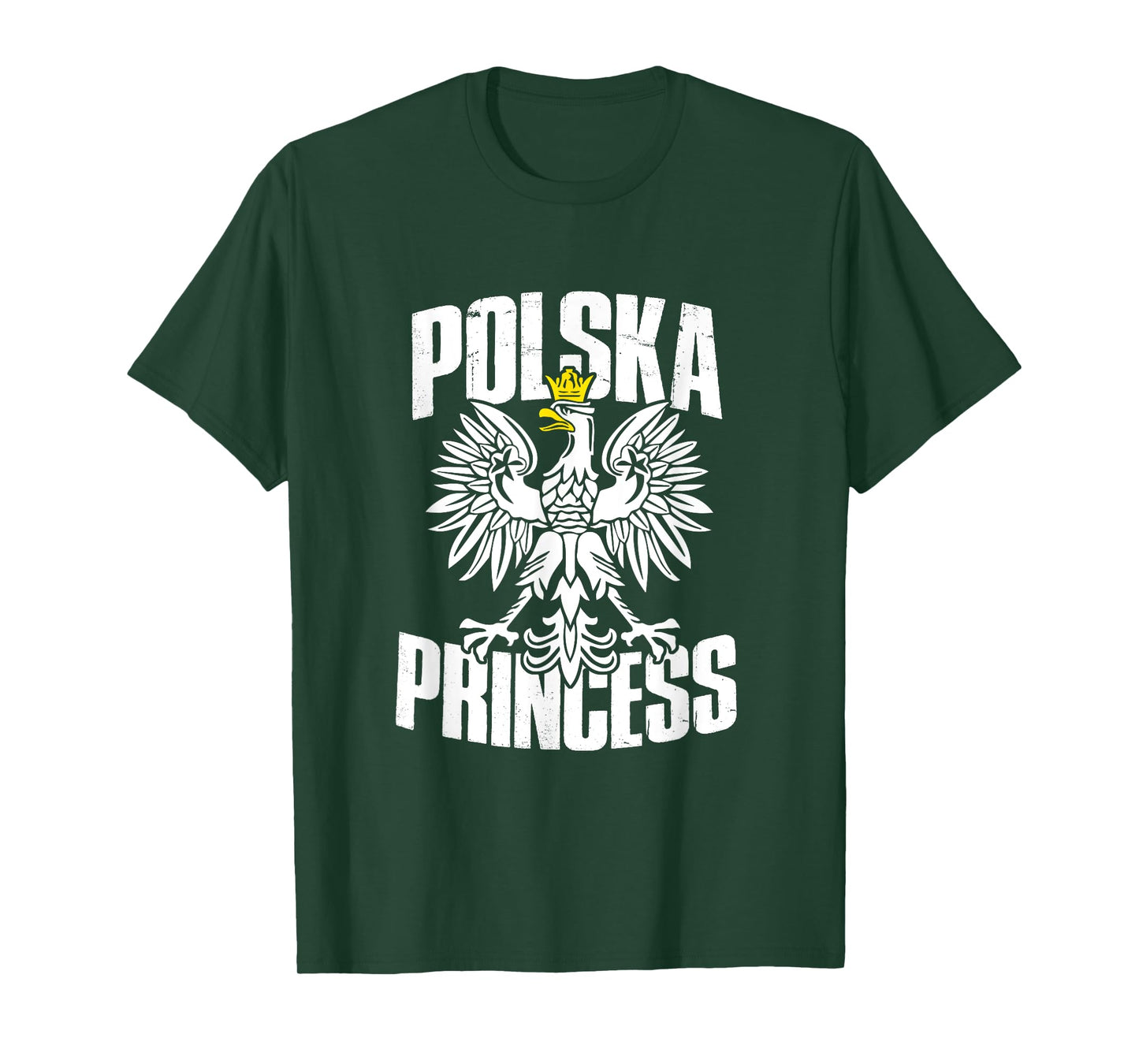Polska Princess Retro Vintage Eagle Polish Pride Poland T-Shirt