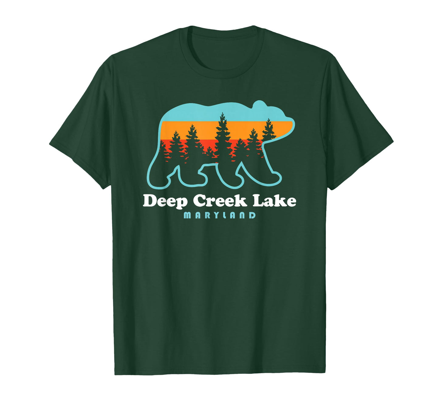 Deep Creek Lake Maryland Bear Deep Creek Lake T-Shirt