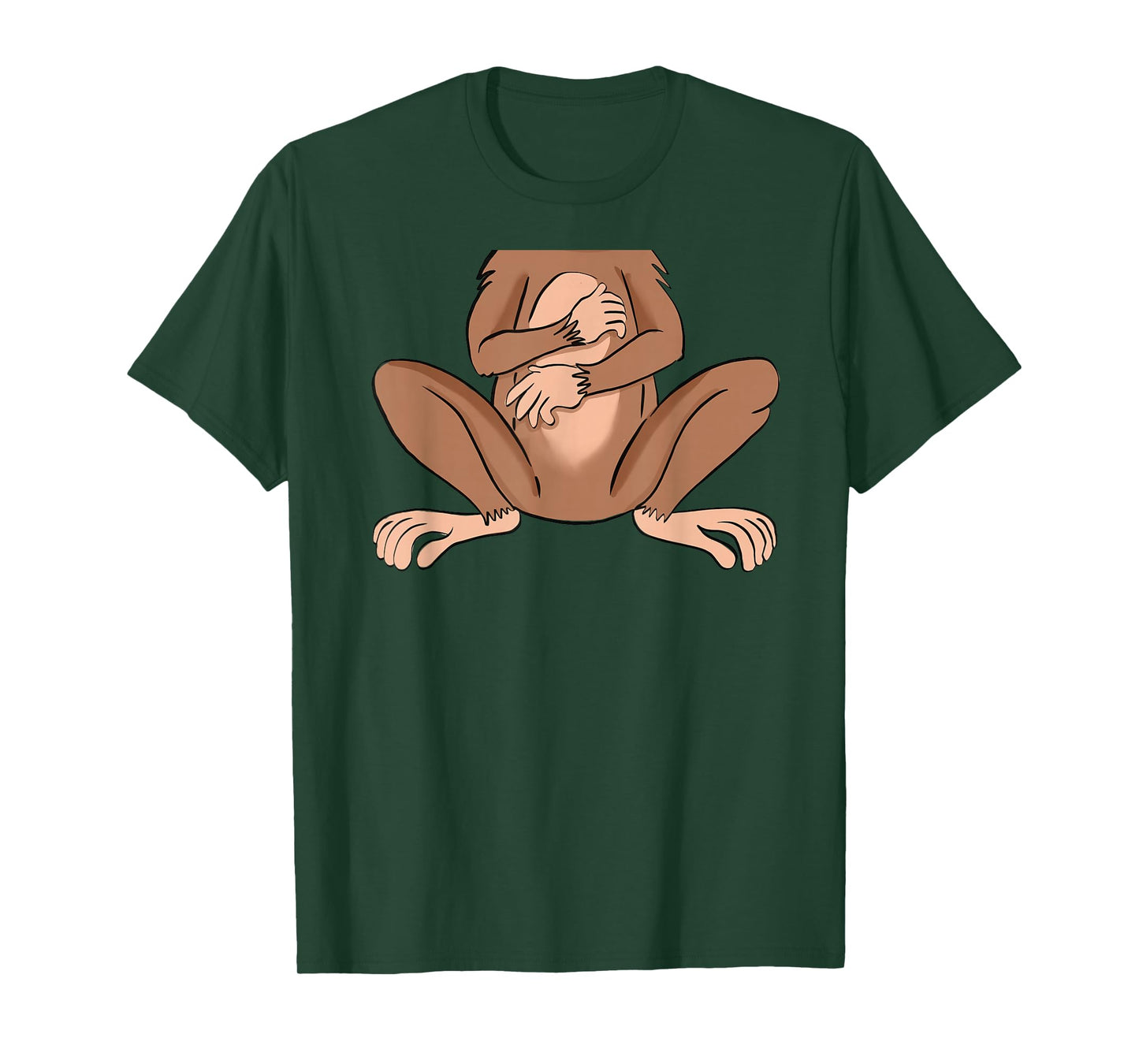 Easy Monkey Halloween Costume T-Shirt