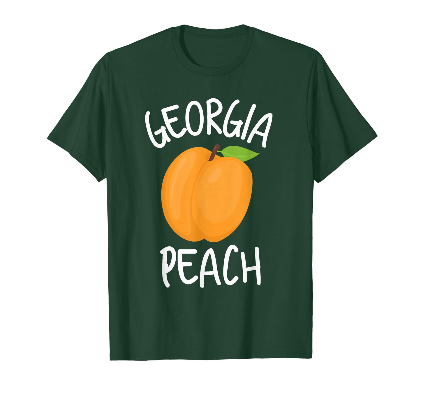 Georgia Peach Funny Georgia State Pride Peachy T-Shirt