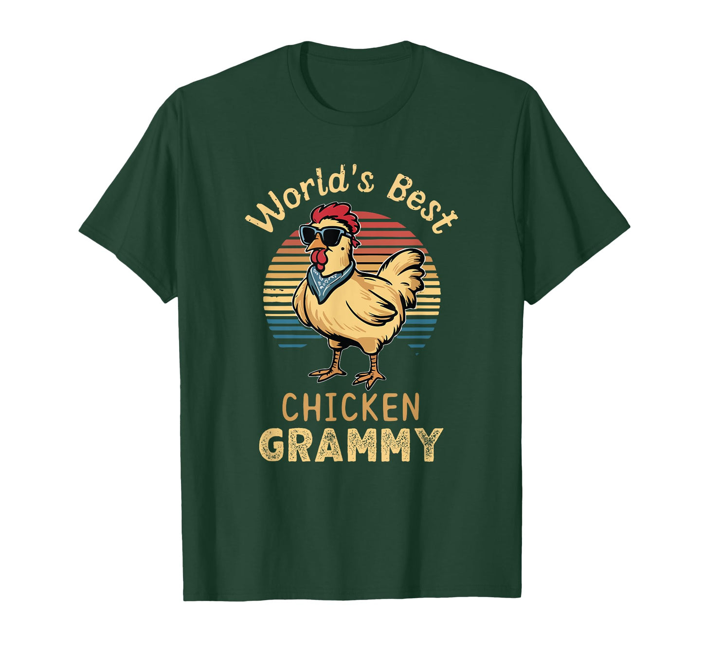 World's Best Chicken Grammy Hen Farmer Lover T-Shirt