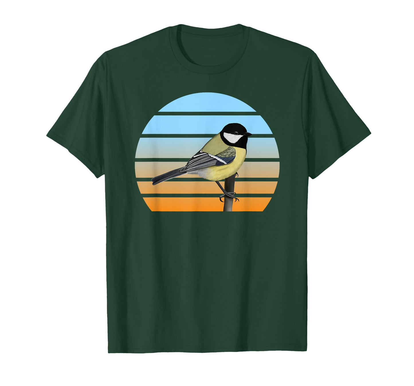 Chickadee Bird Birdlover Birdwatcher Animal Biologist Birder T-Shirt