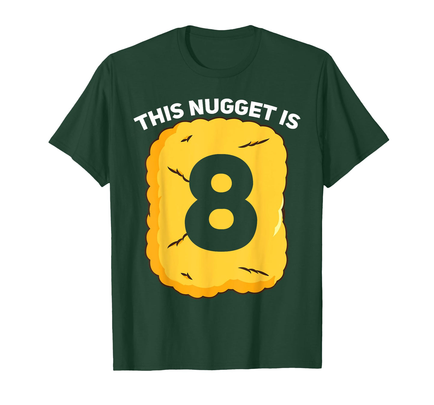 8 Year Old Chicken Nugget Birthday Party T-Shirt