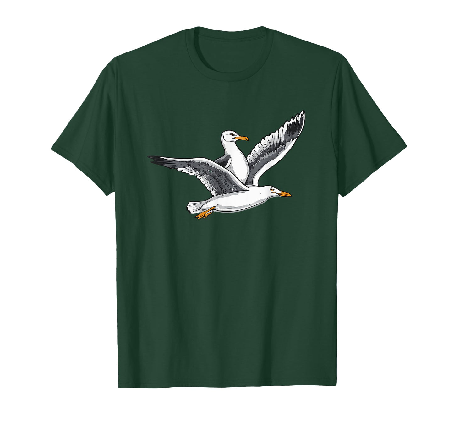 Seagull Riding Seagull Meme Seagull Lovers T-Shirt