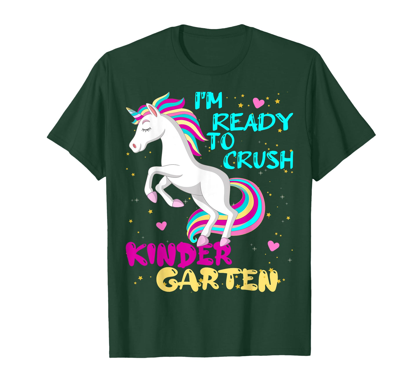 I'm Ready To Crush First Day Of Kindergarten Here I Come Kid T-Shirt