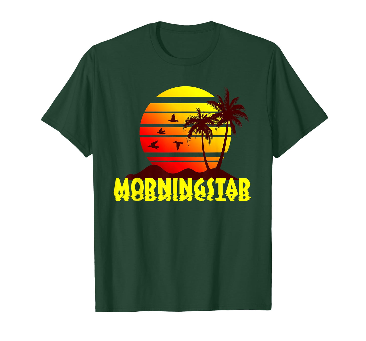MORNINGSTAR Beach Sunset Vacation Souvenir Shirt