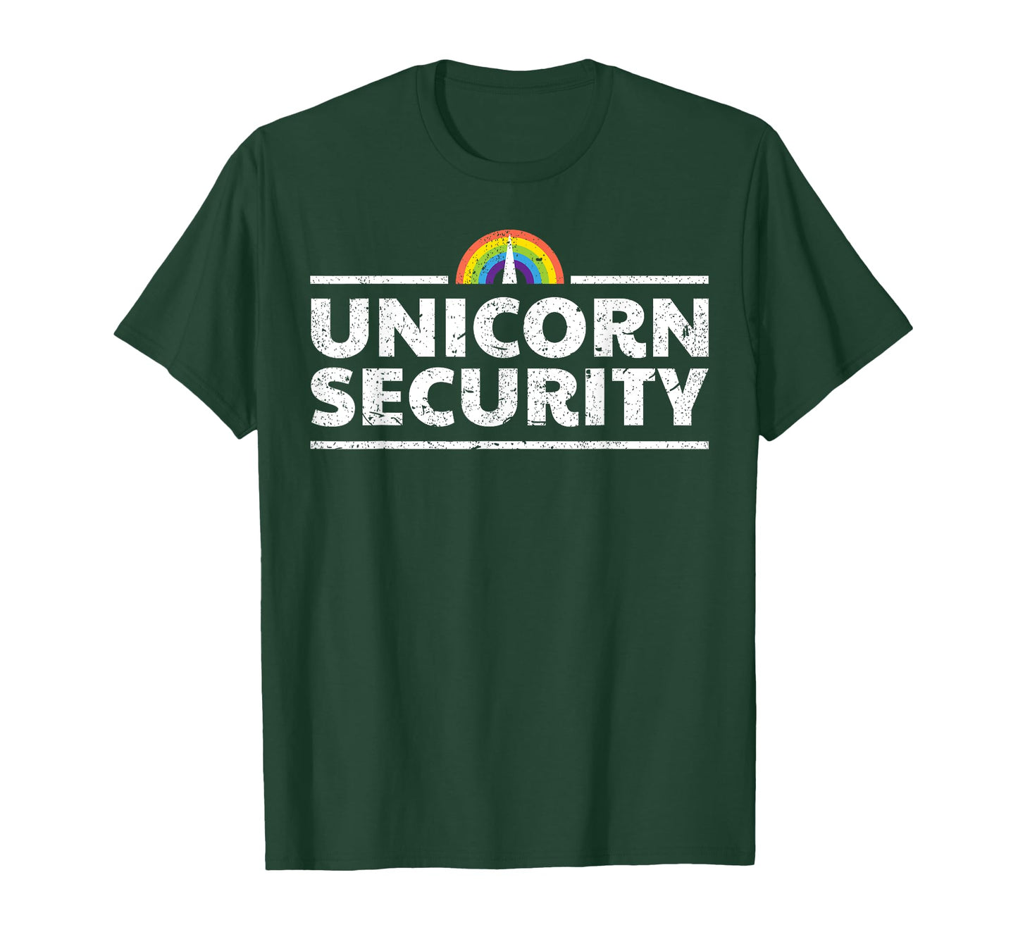 Unicorn Security Funny Cute Police Halloween Costume T-Shirt