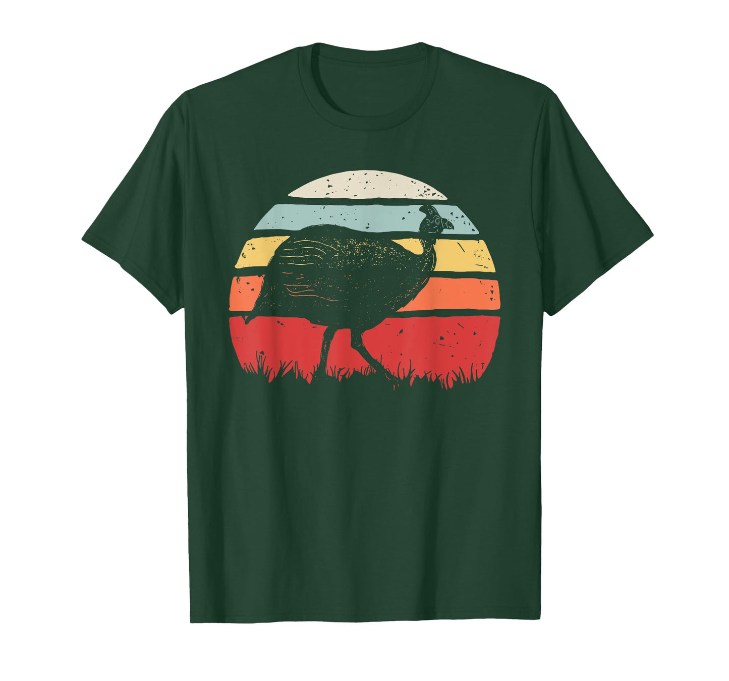 Vintage Retro Guinea Fowl T-Shirt