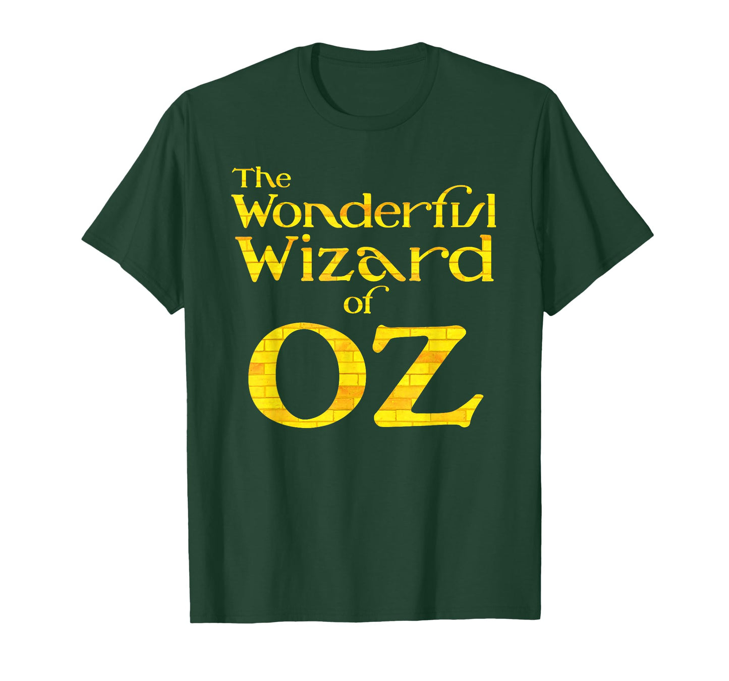 Retro Vintage Yellow Brick Road Wonderful Wizard of OZ Logo T-Shirt