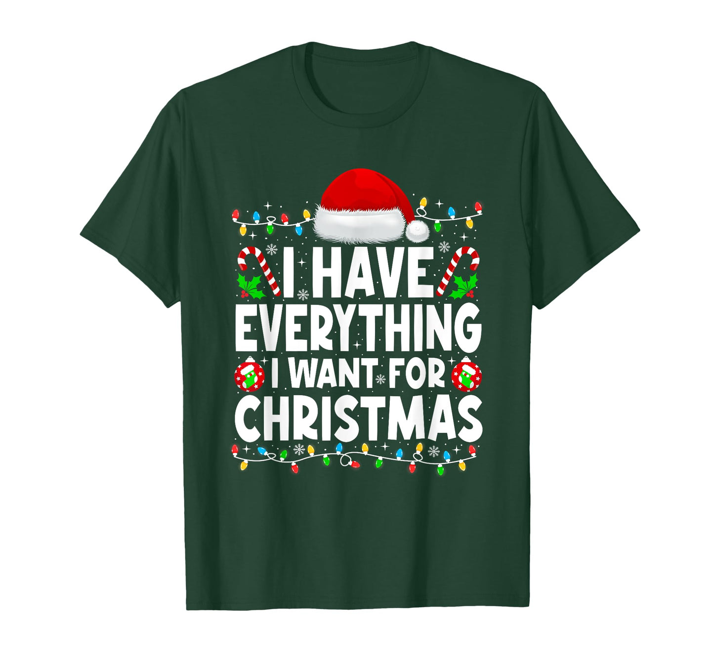 Christmas Couples I Have Everything I Want For Christmas T-Shirt
