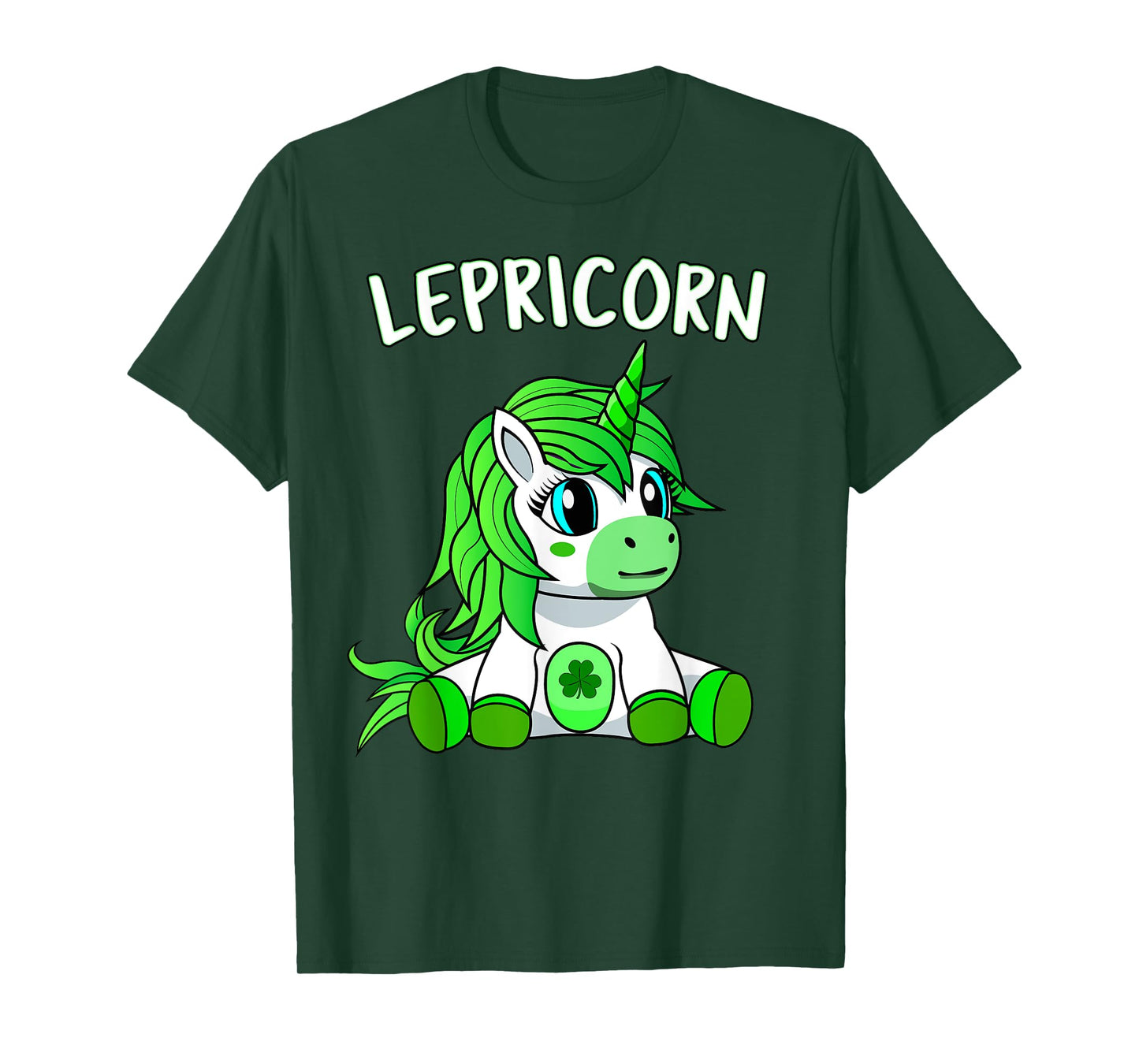 St Patricks Day Baby Girl Outfit - Irish Green Unicorn Boy T-Shirt