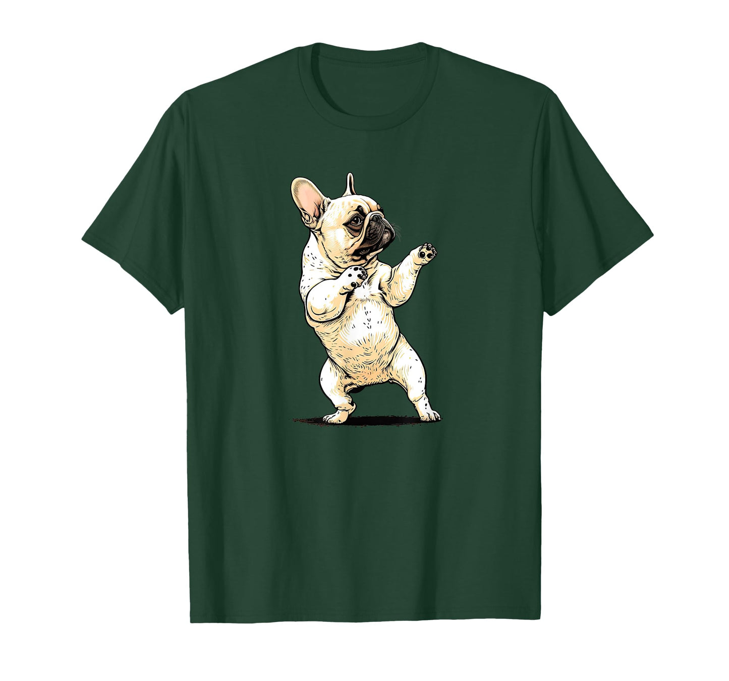 Funny French Bulldog Frenchie Dancing Dabbing The Dab T-Shirt for Men Women Girls Kids