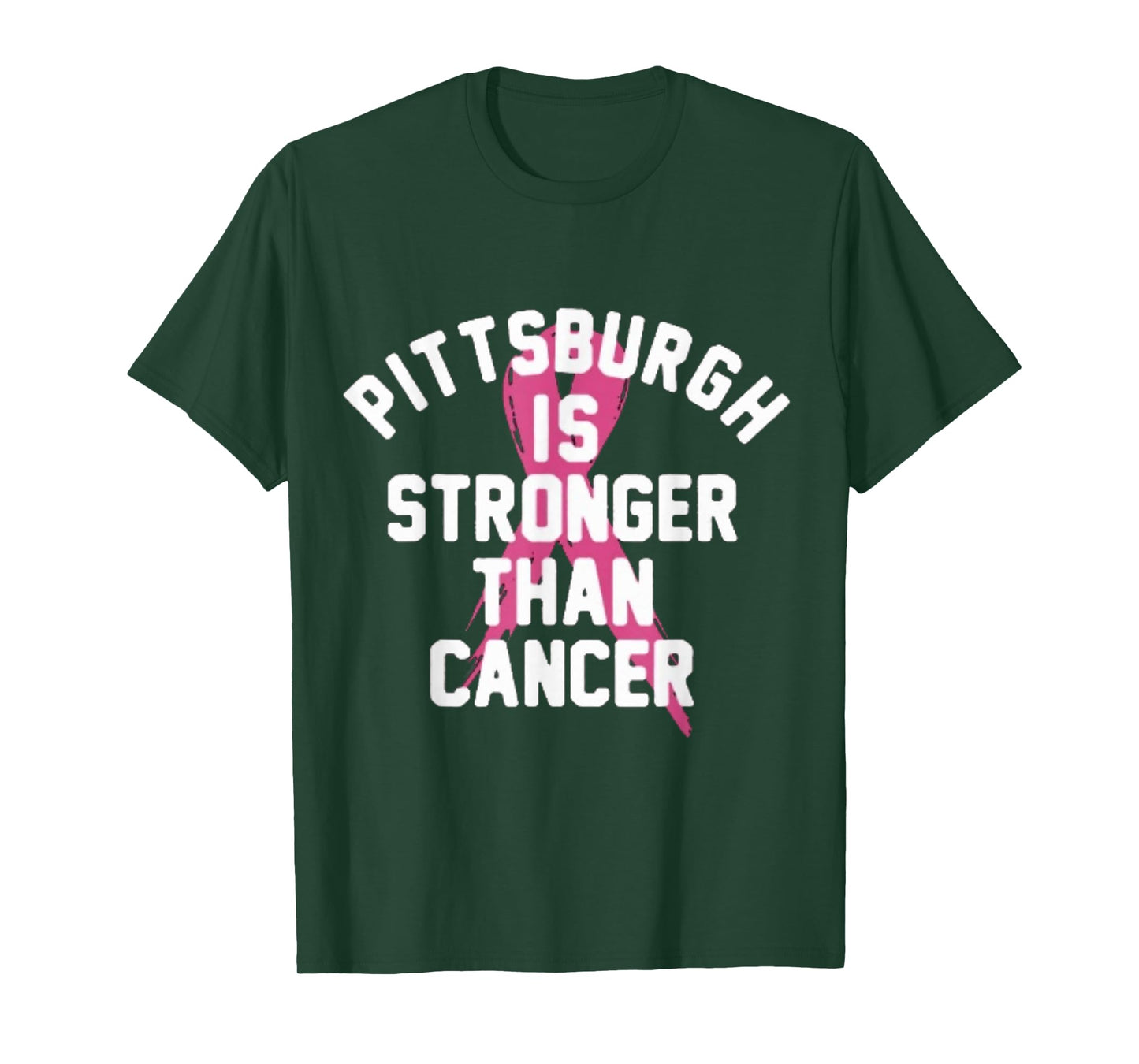 Pittsburgh Is Stronger Than Cancer Awareness T-Shirt