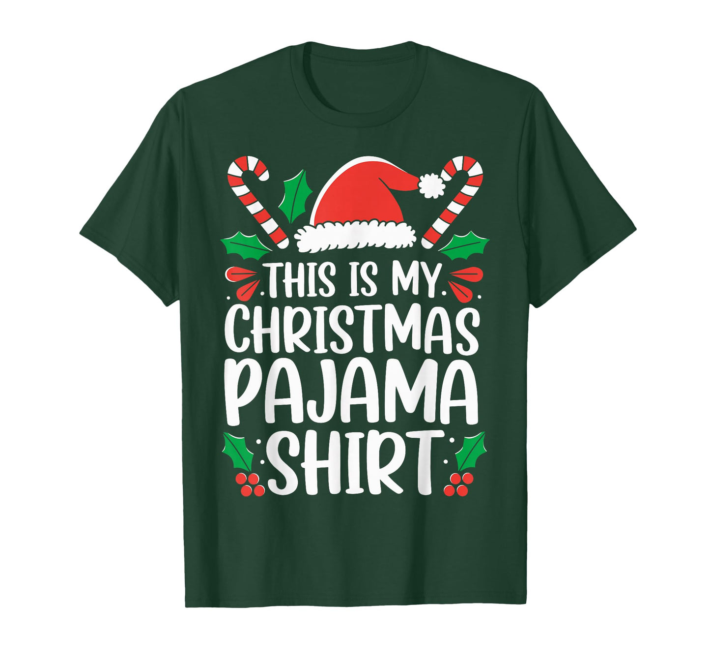 This Is My Christmas Pajama Xmas PJs T-Shirt