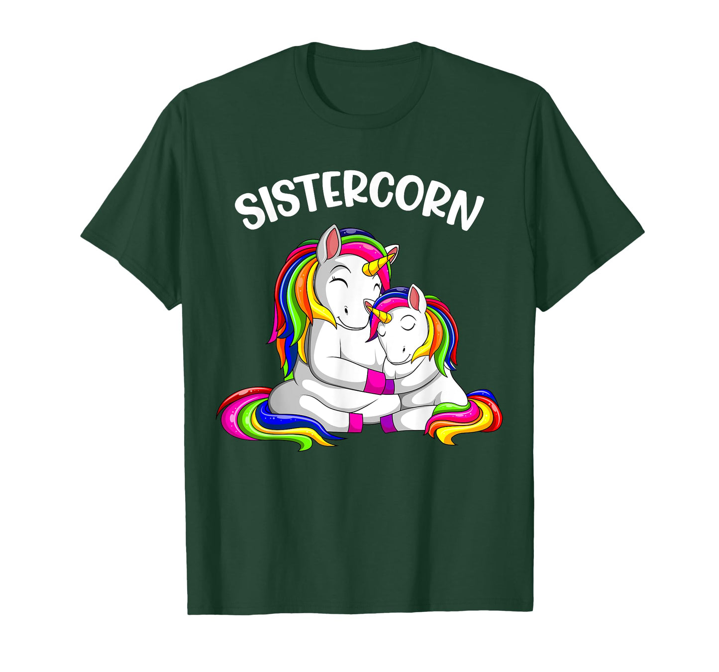 Sistercorn Unicorn Sister Girls T-Shirt