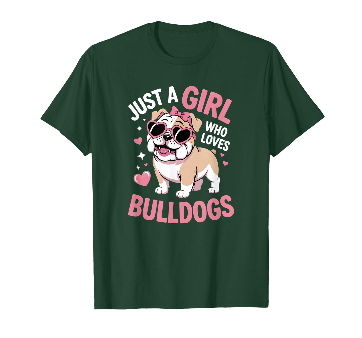 Girls Bulldog T-Shirt