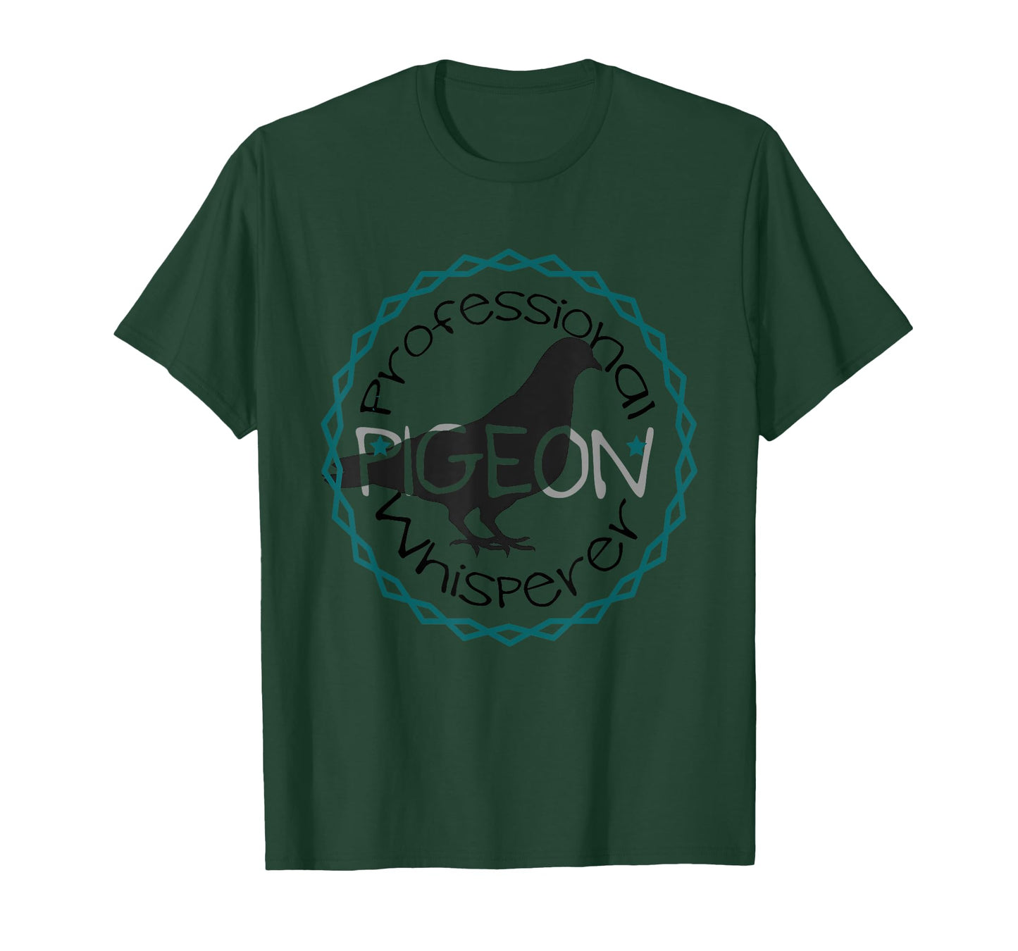 Funny Pigeon Bird Lover Professional Pigeon Whisperer T-Shirt