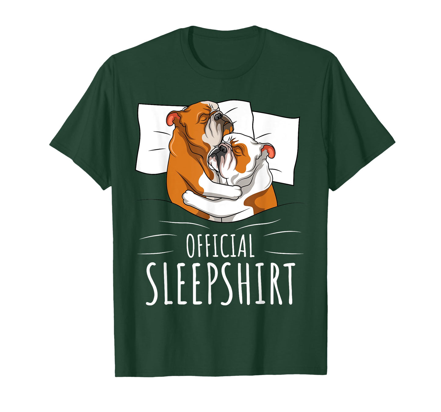 English Bulldog Official Sleepshirt Men Women Girls Kids T-Shirt