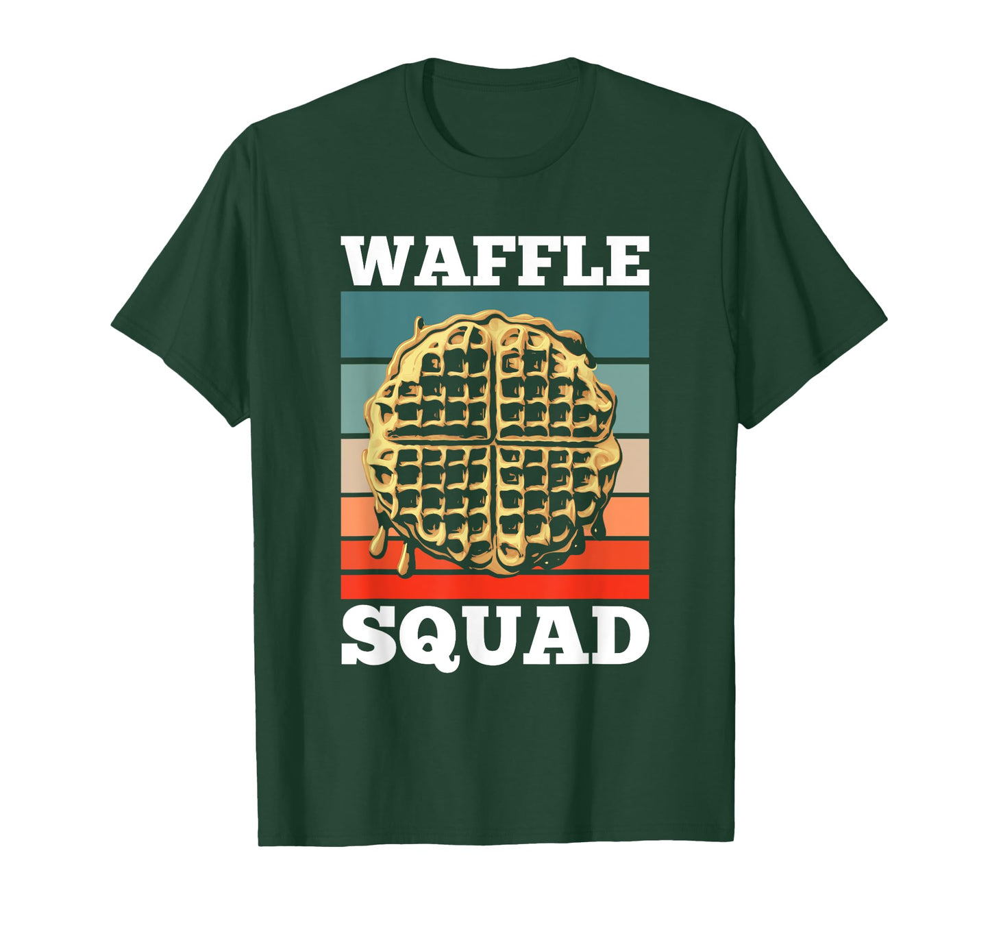 Waffle Squad Funny Quote Team Waffle Food T-Shirt
