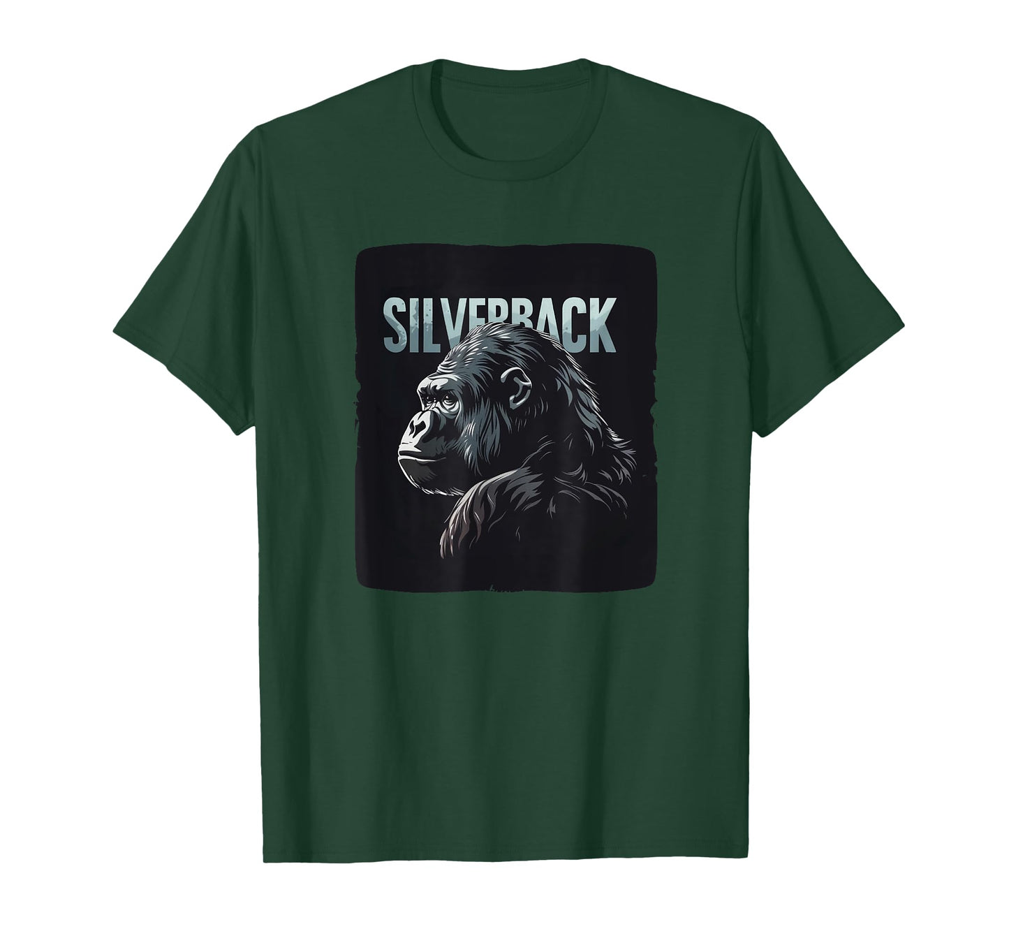 Strength in the Wild with Silverback Monkey Graphic T-Shirt