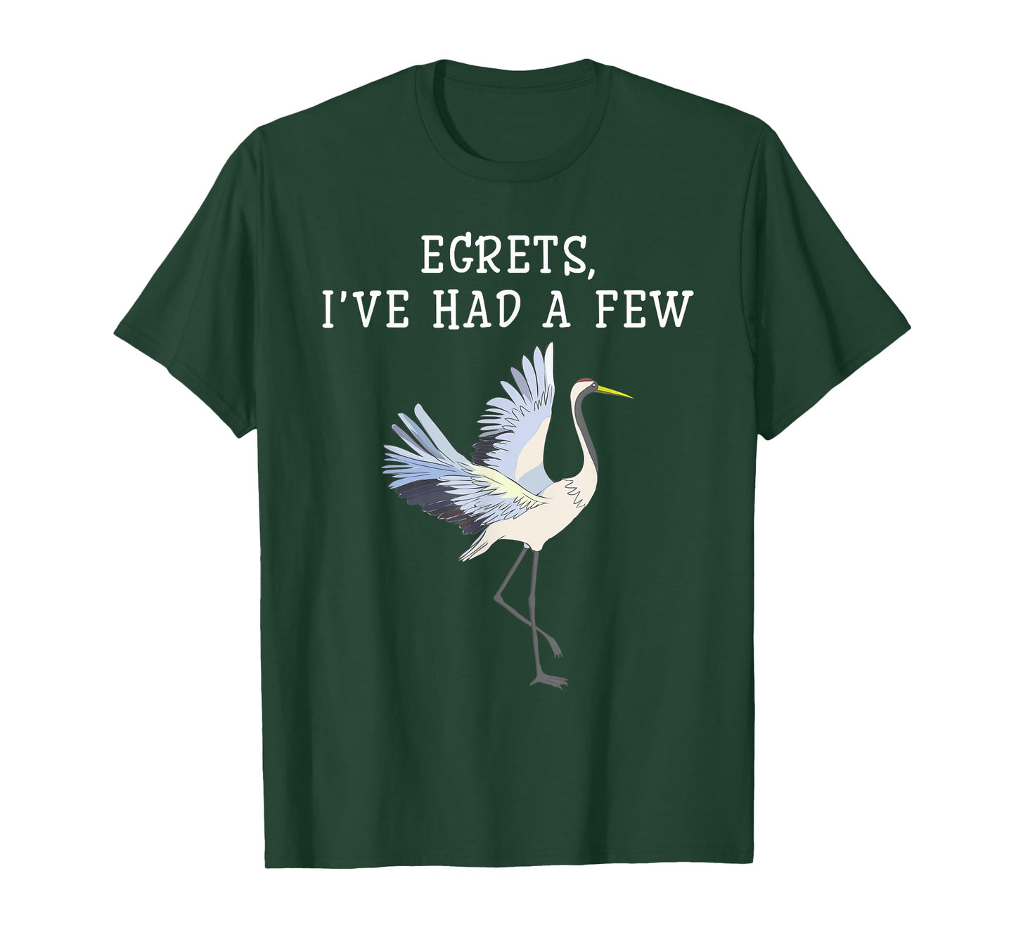 Egrets Birds Birdwatching Funny Ornithologist Lovers T-Shirt