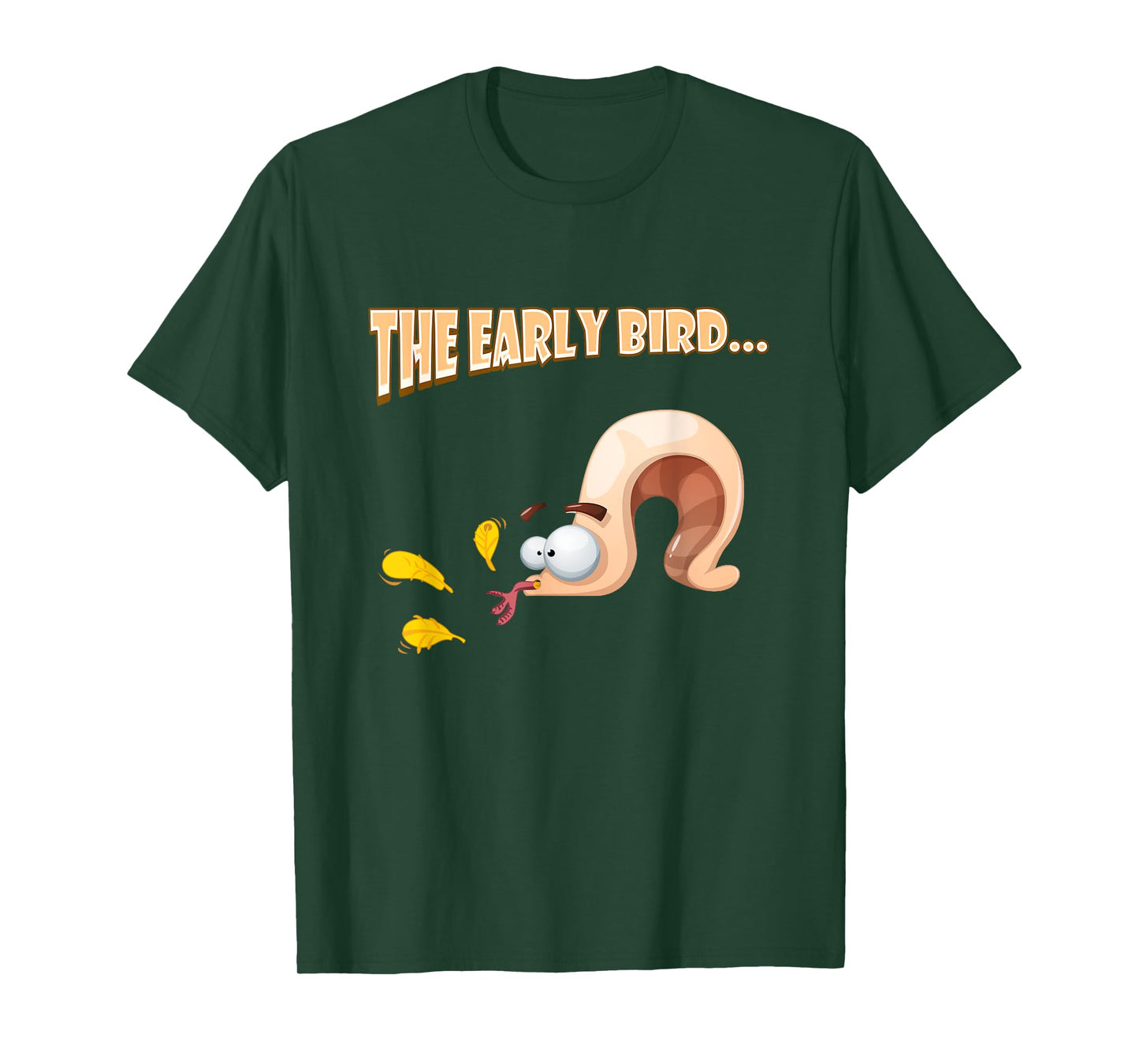 Early Bird Gets The Worm / Early Worm Gets The Bird Funny T-Shirt