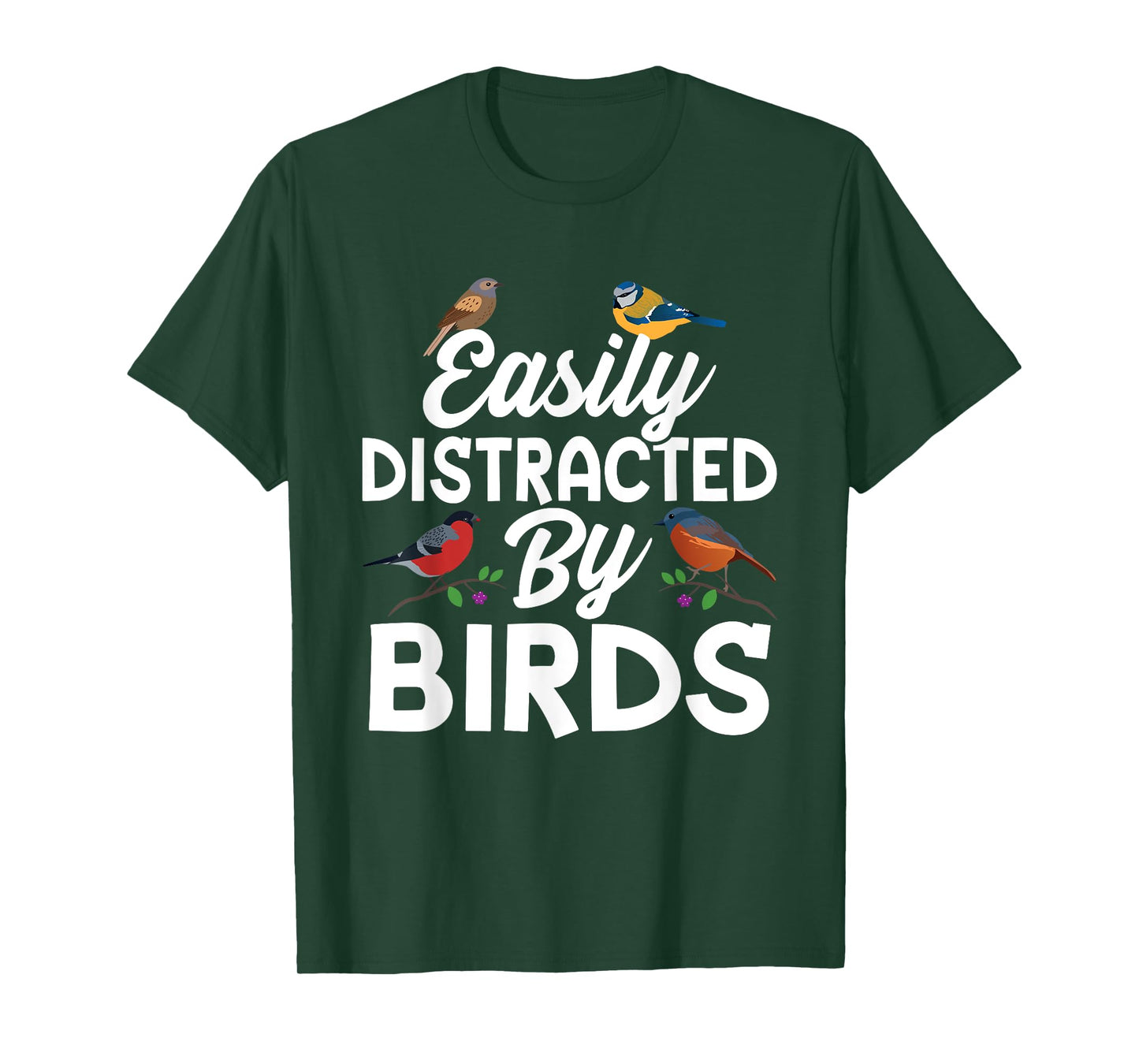 Bird Lovers, Birdwatching, Easy Distracted By Birds, Birder T-Shirt