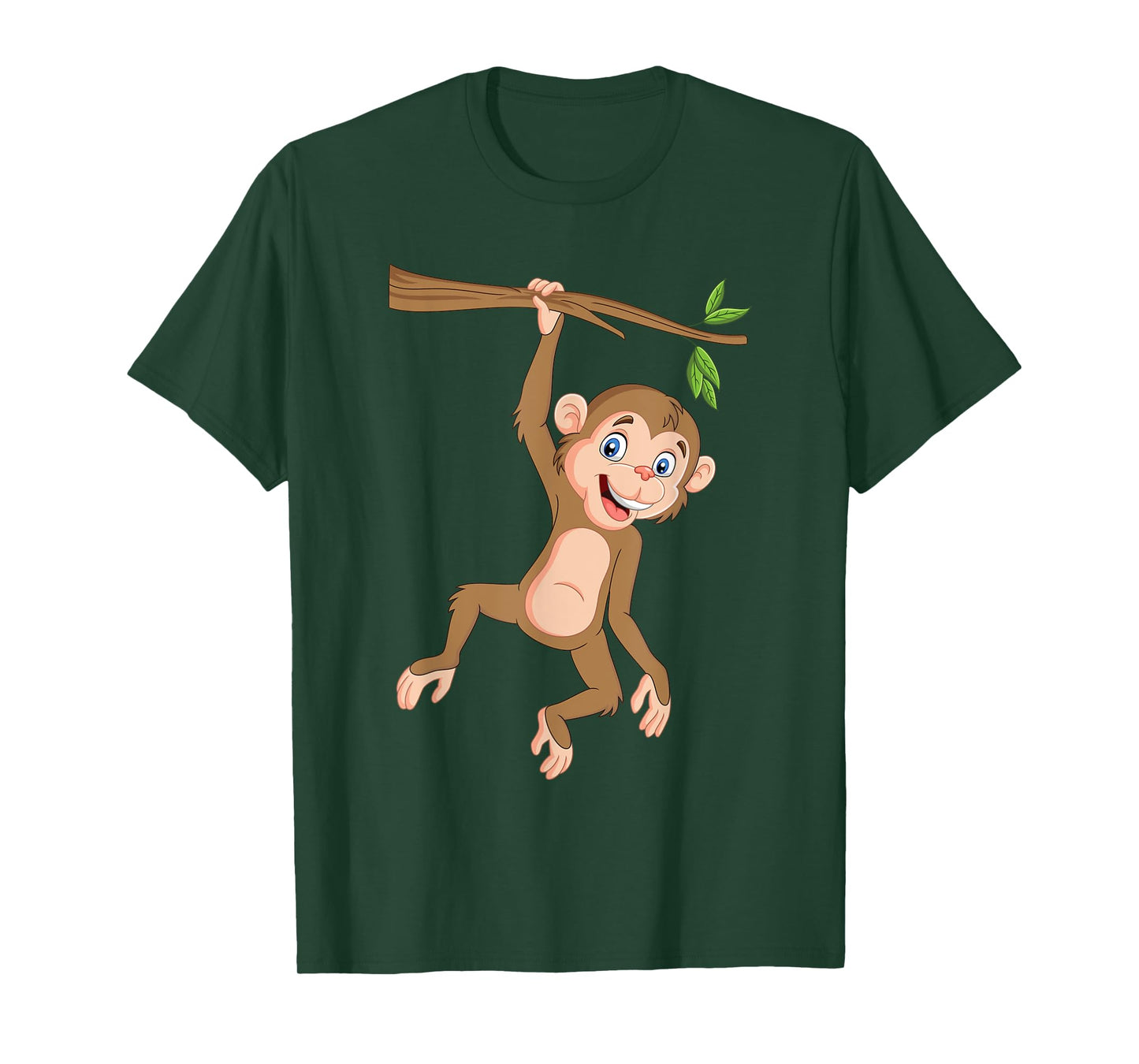 Hanging Monkey - Monkeys Jungle Safari Primate Animal Lover T-Shirt