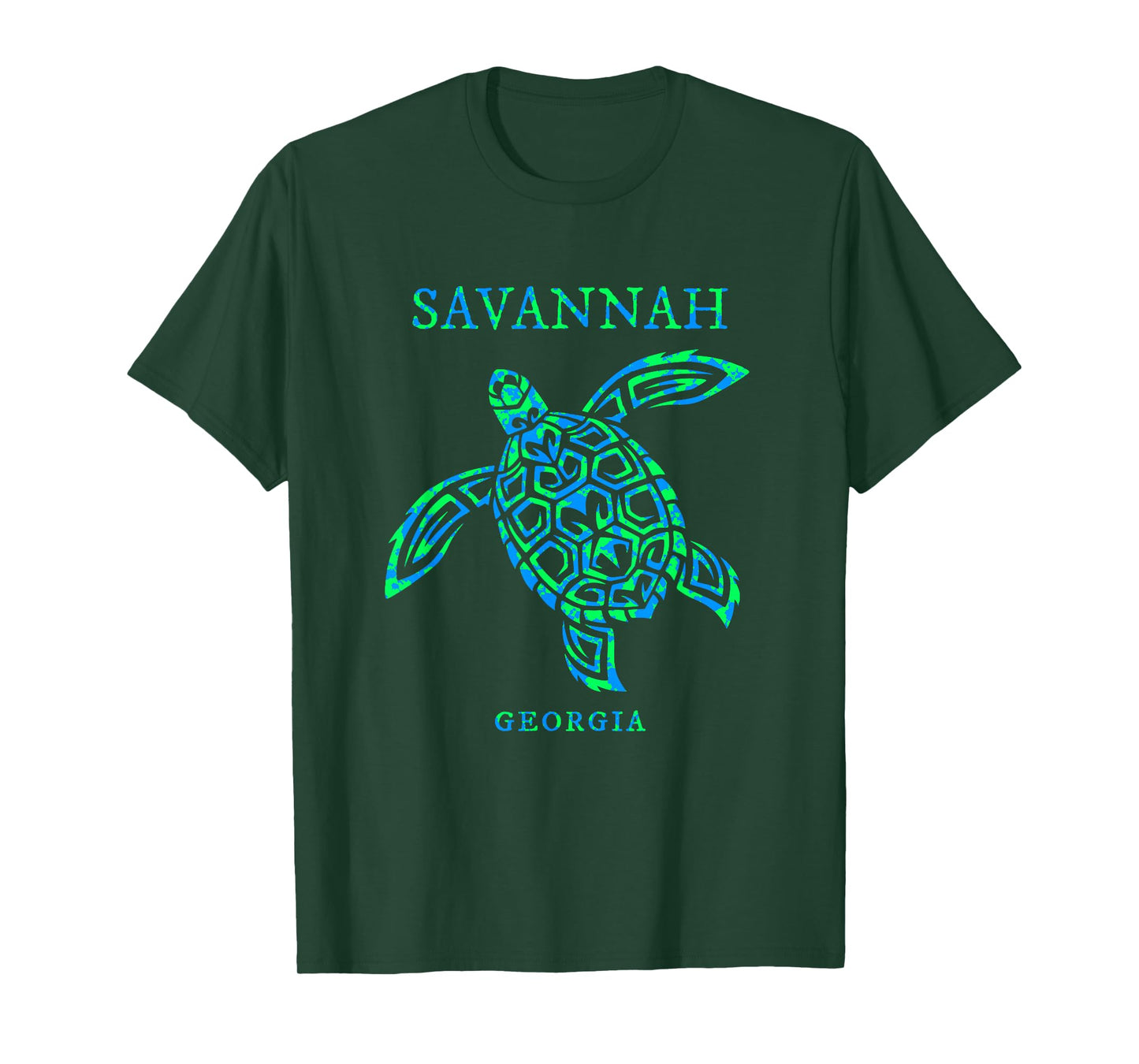 Savannah Georgia Sea Turtle Boys Girls Vacation Souvenir T-Shirt