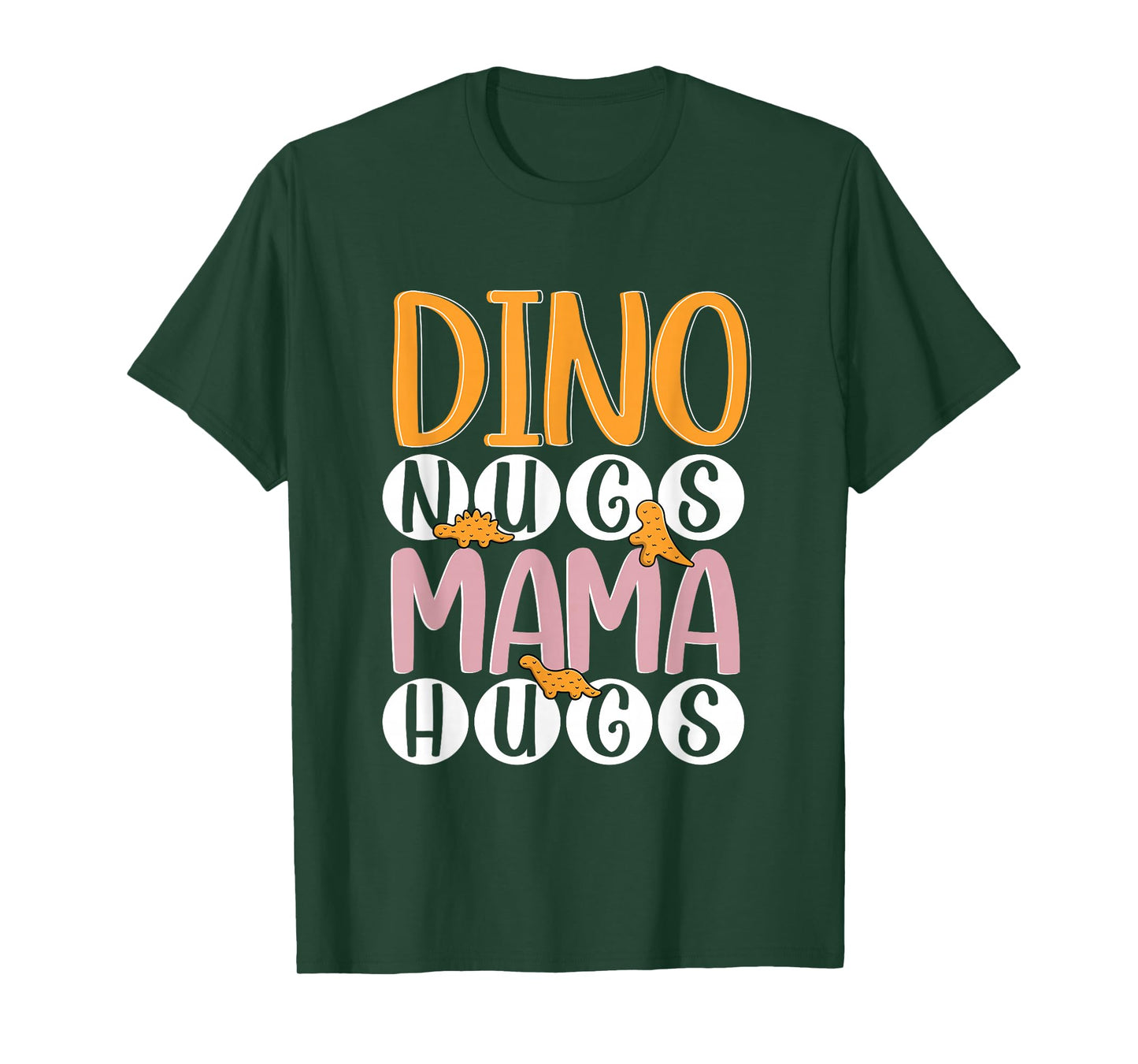 Dinosaur Chicken Nugget Lover Unique Dino Style T-Shirt