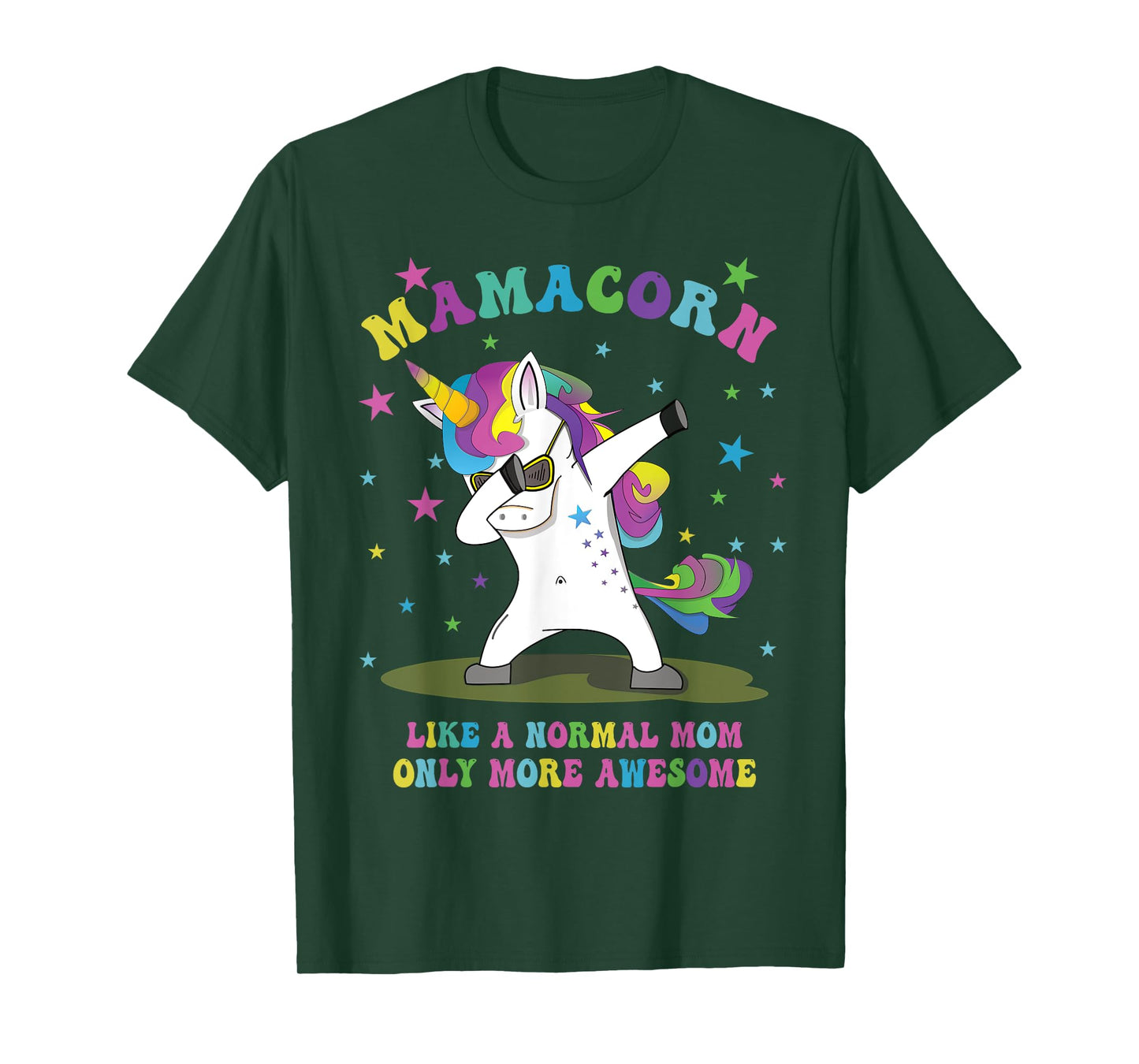 Funny Mamacorn Dabbing Unicorn Mother´s Day Mother Mom T-Shirt