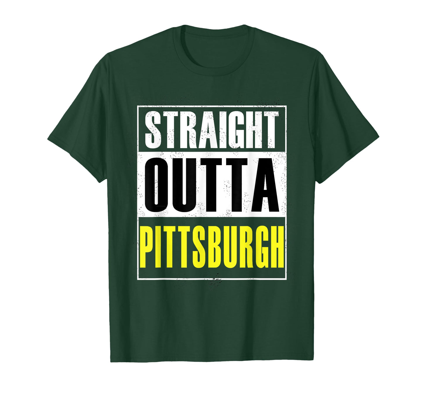 Straight Outta Pittsburgh Steel and City T-Shirt