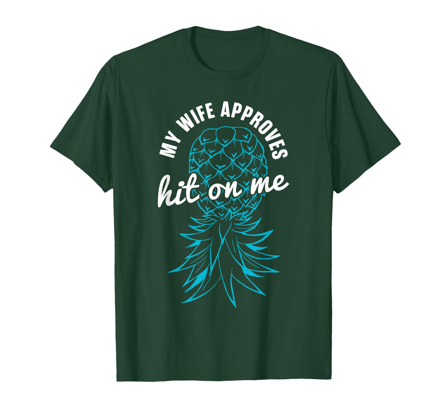 Funny Swinger My Wife Approves Hit On Me T-Shirt